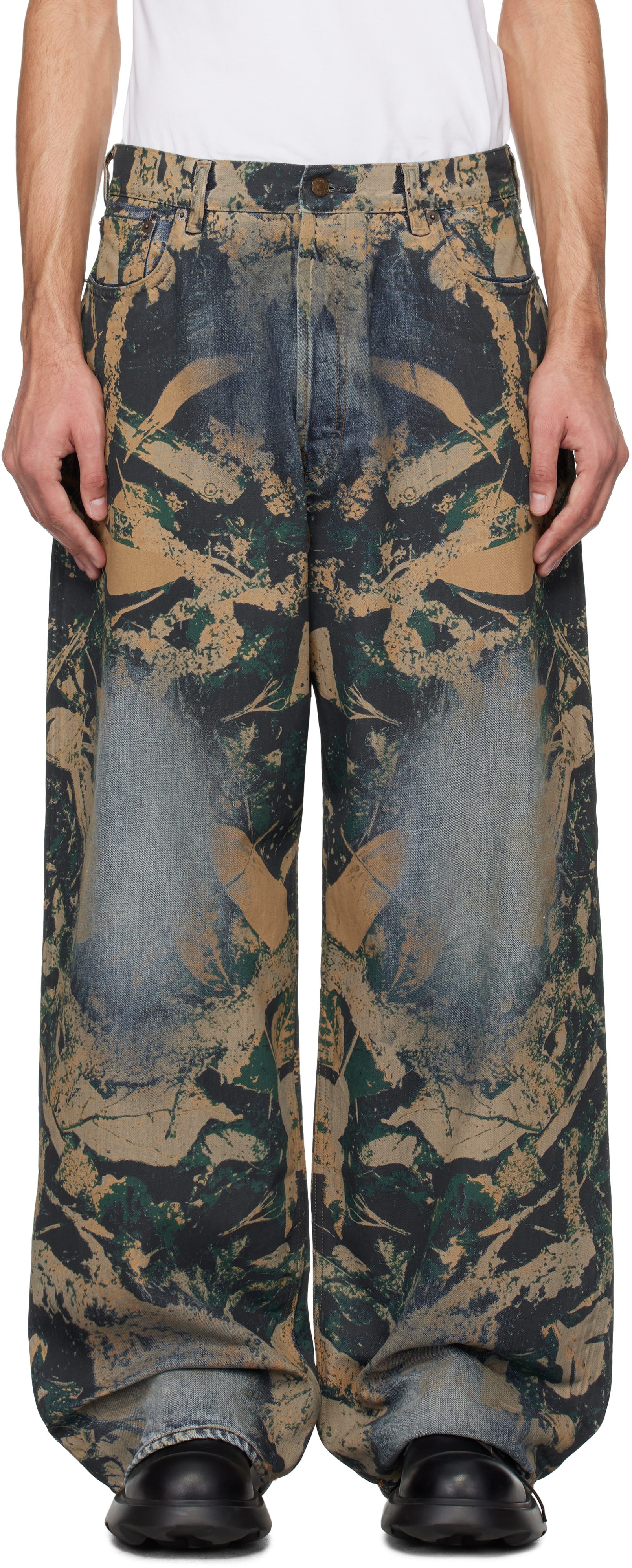 Acne Studios Super Baggy Fit Jeans - 2023 In 700 Brown