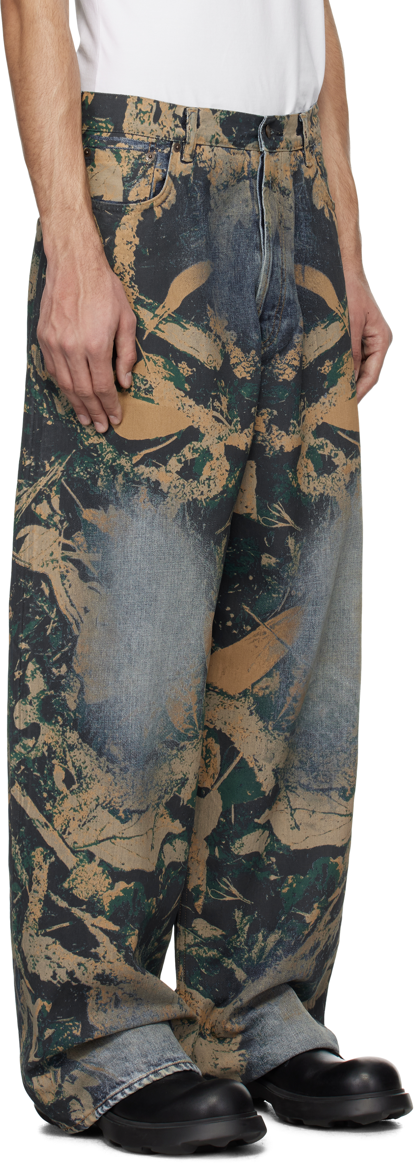 Acne Studios Super Baggy Fit Jeans - 2023 In 700 Brown