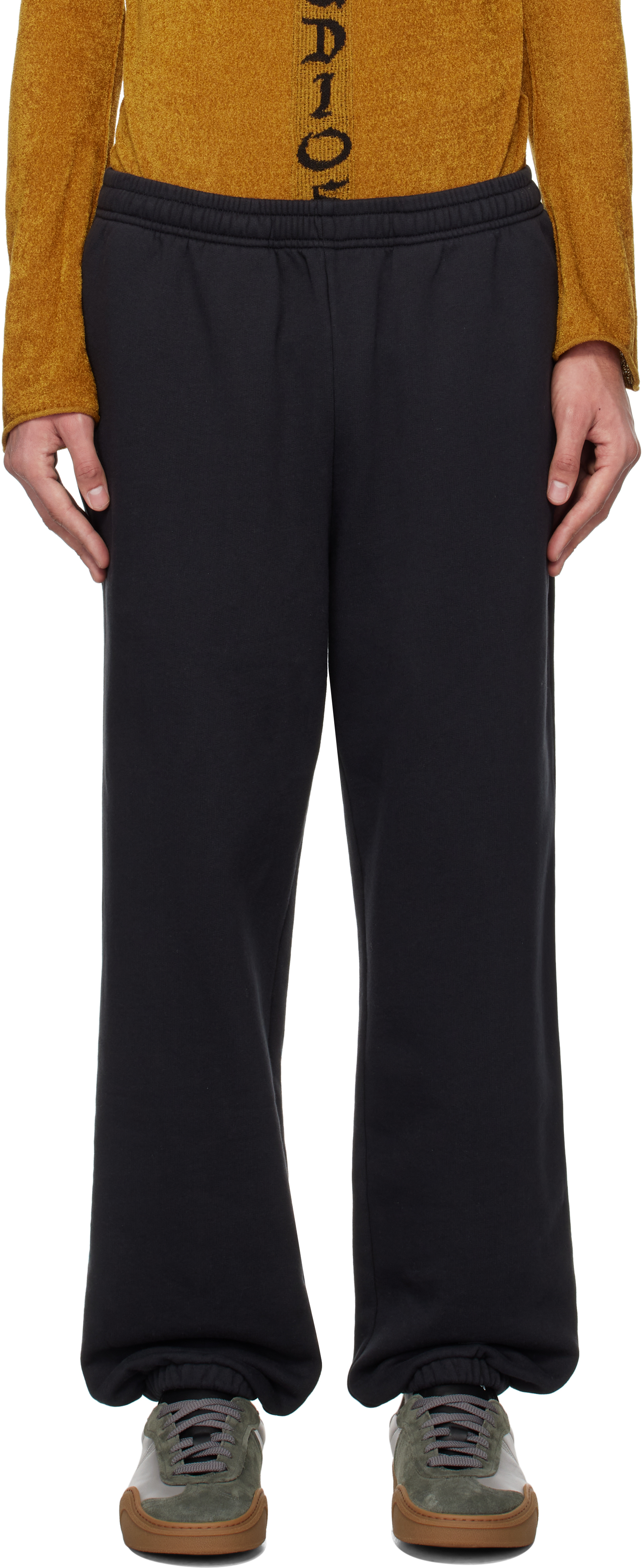 Black Organic Cotton Sweatpants