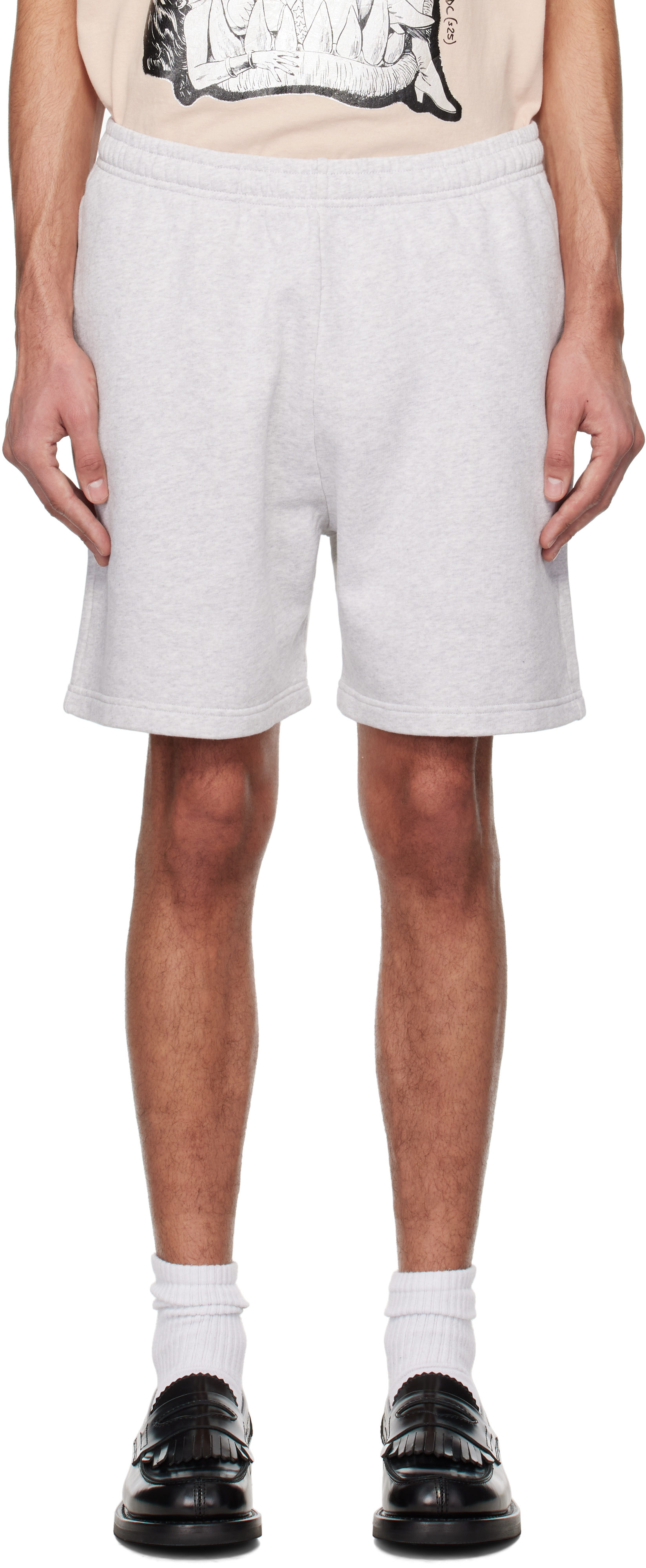 Gray Organic Cotton Shorts