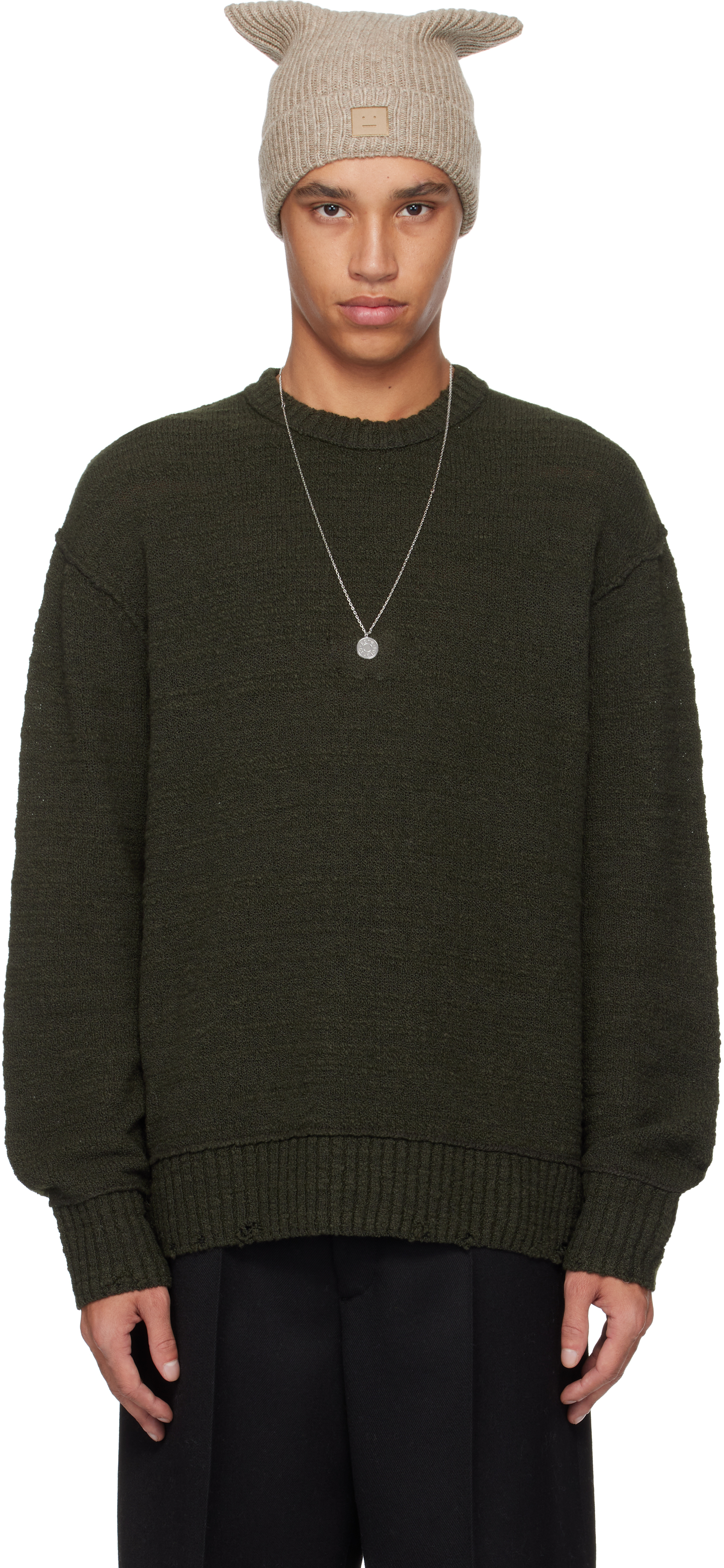 Green Knit Sweater