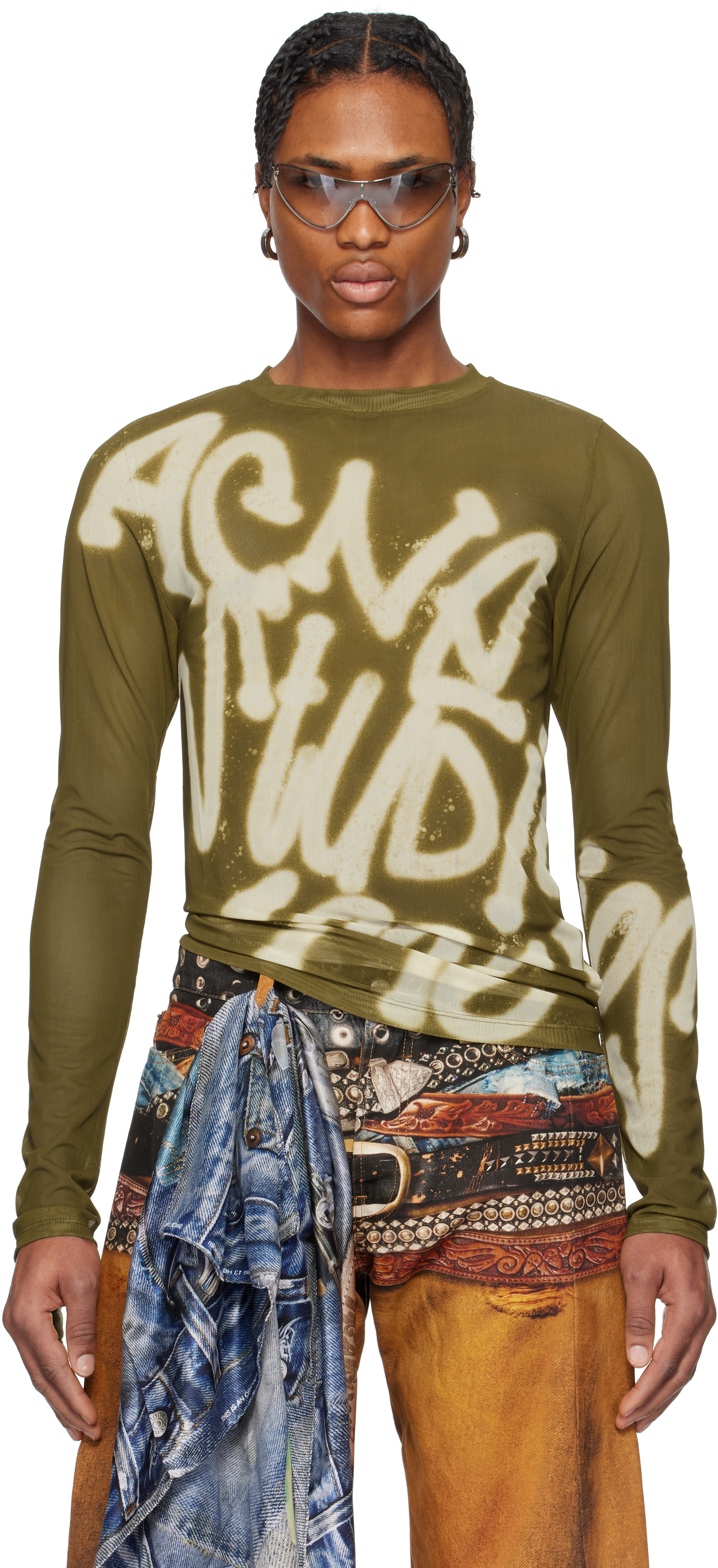 【関税込み】Acne Studios グリーン スプレーロゴ 長袖Tシャツ 楽天市場】acne studios tシャツ ロゴの通販