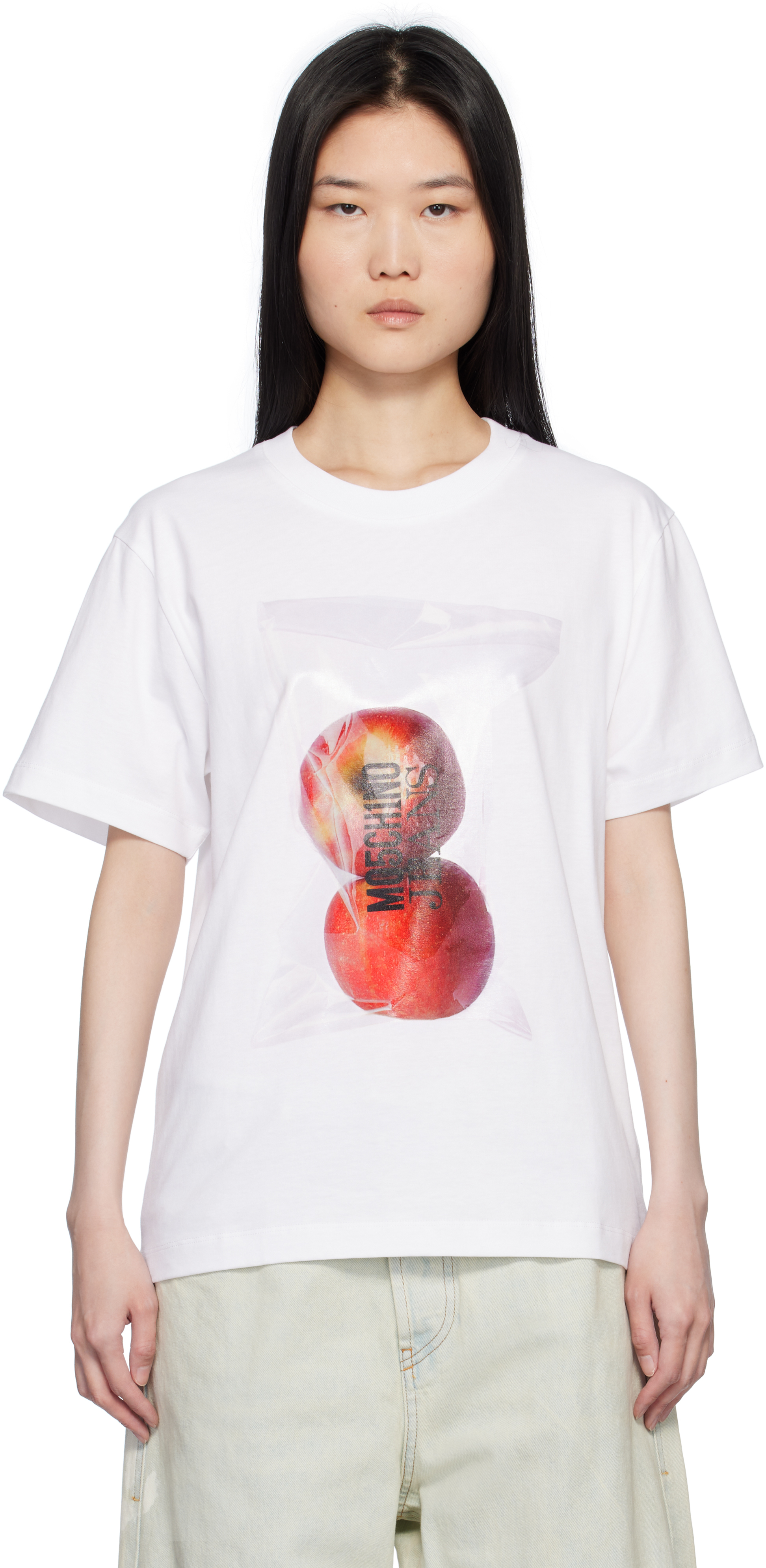 White Graphic T-Shirt