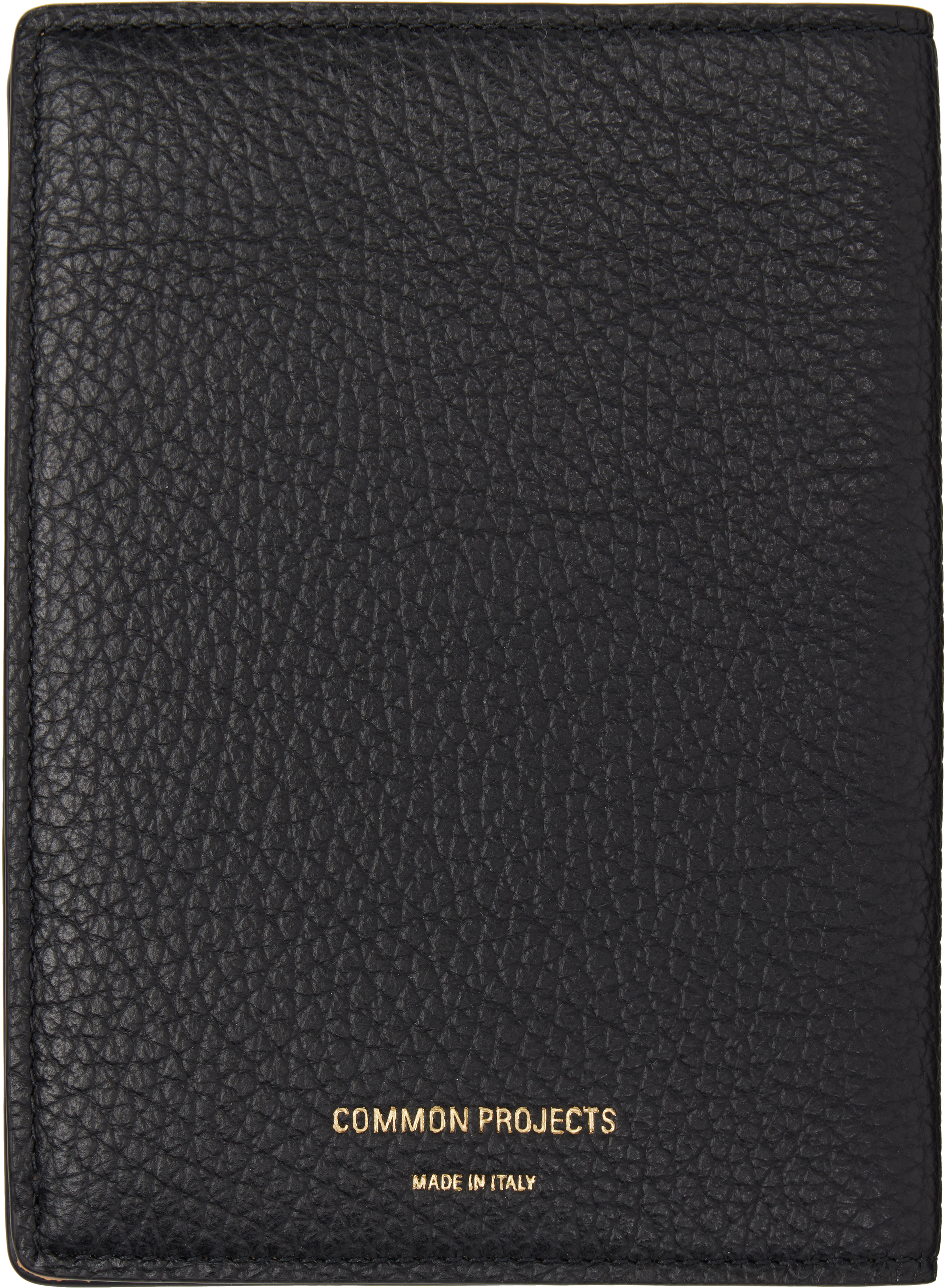 Black Folio Passport Holder