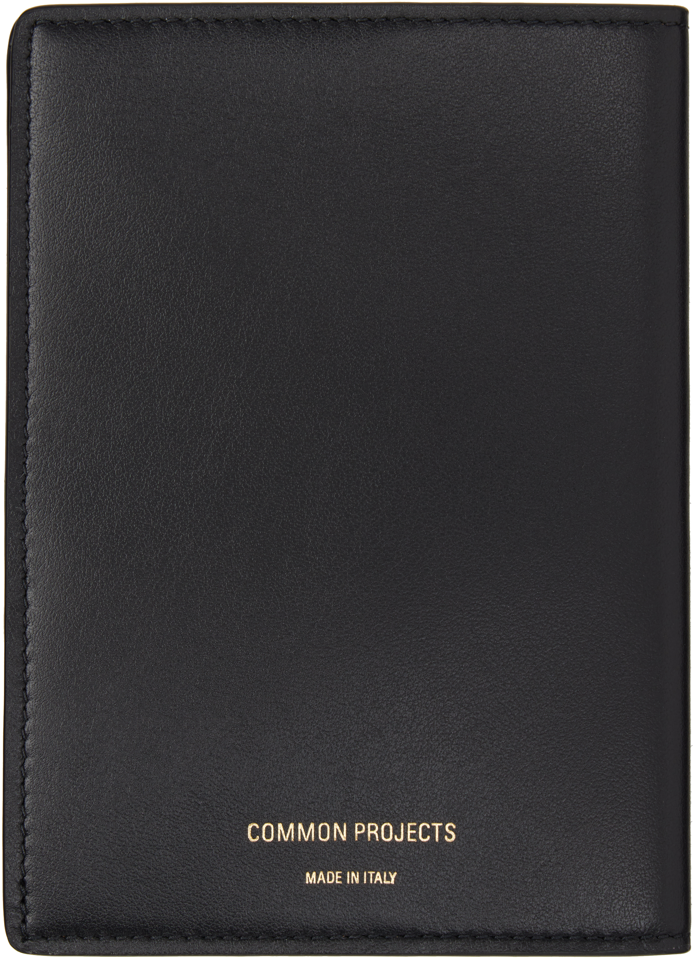 Black Folio Passport Holder