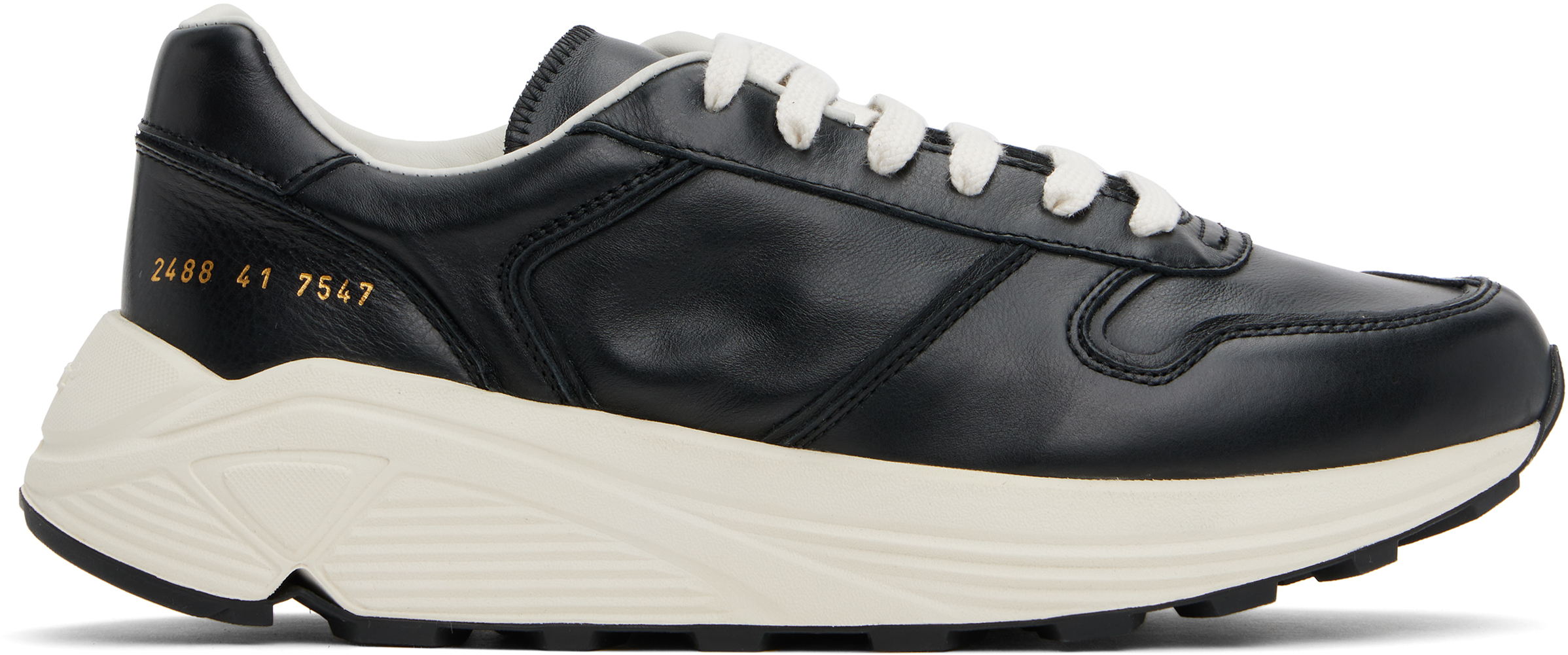 【美品】COMMON PROJECTS ブラックスニーカー Common Projects Achilles Low Sneakers | ブラック | FARFETCH JP