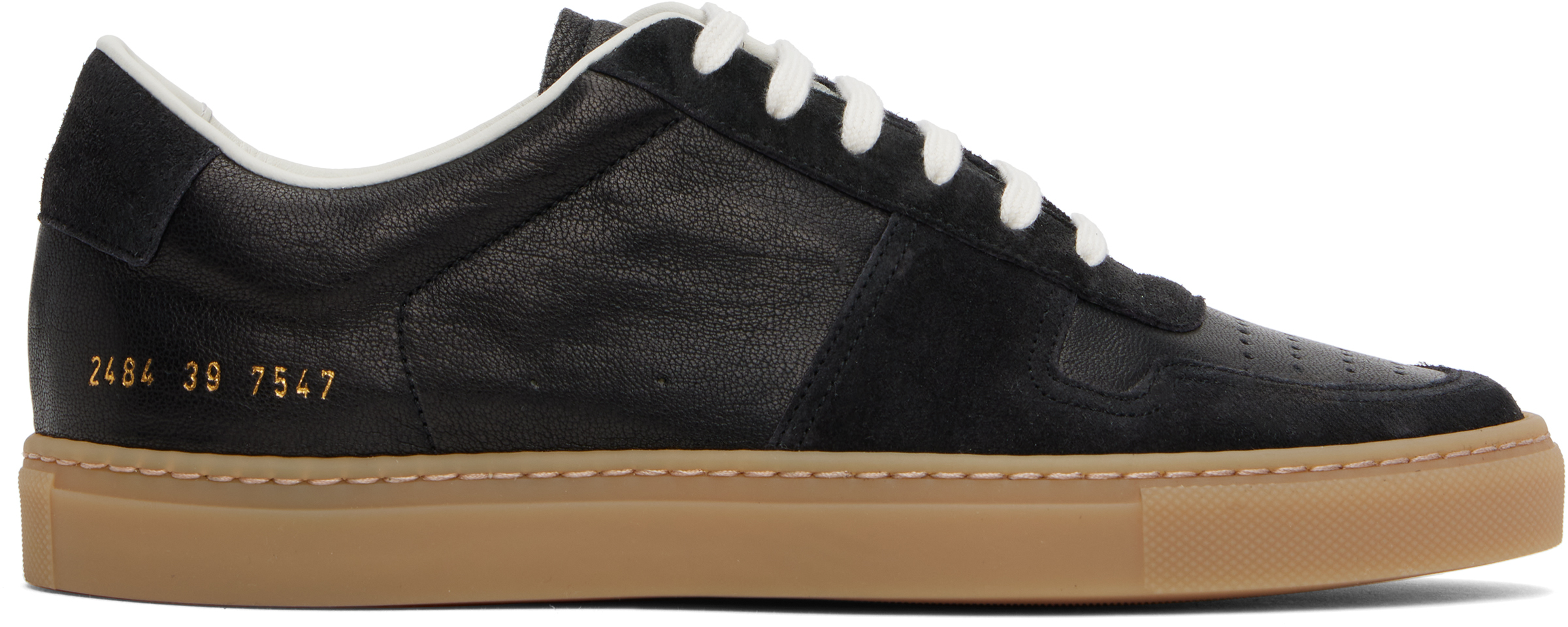 Black BBall Duo Slim Sneakers