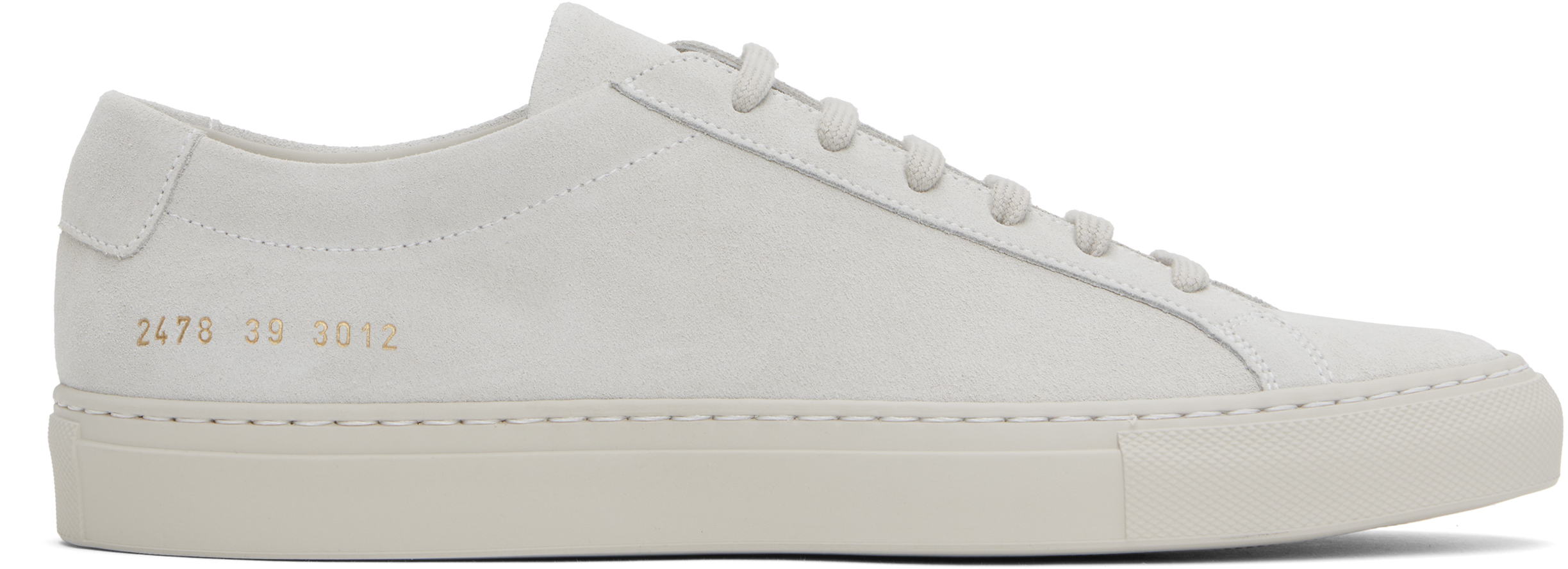 スニーカー Common Projects Tonal Achilles sneakers Beige Achilles Tonal Suede Sneakers by Common Projects on Sale