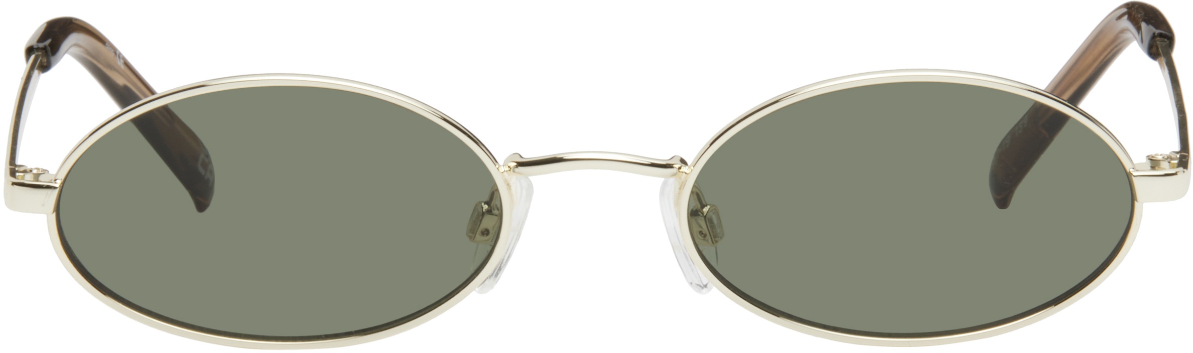 Gold Love Train Sunglasses