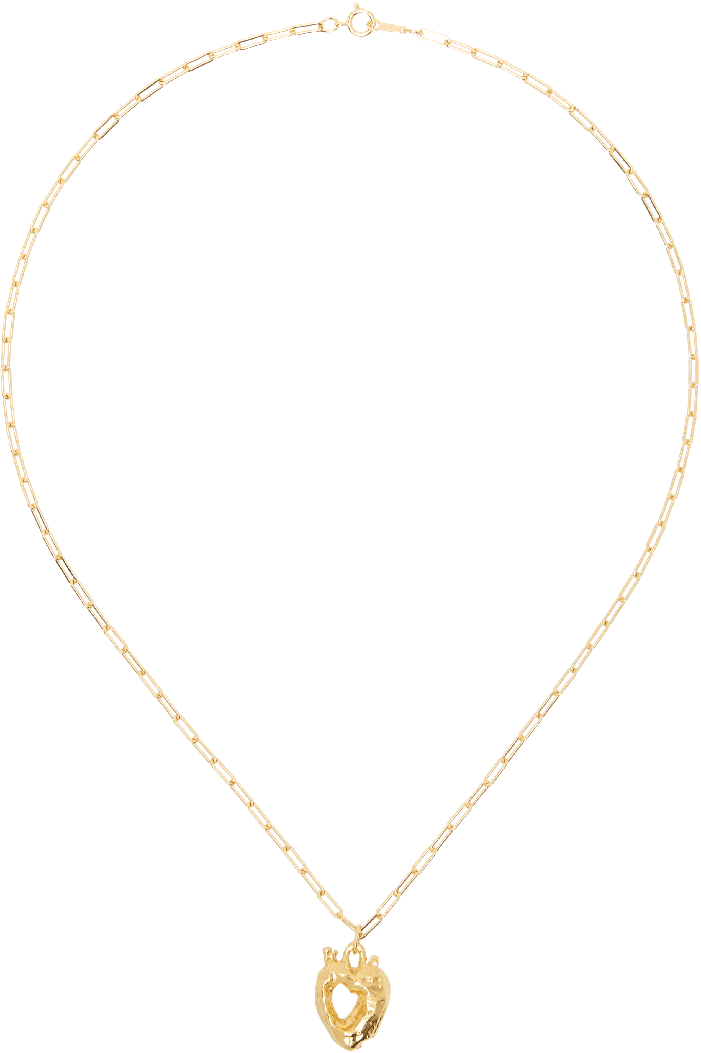 Gold 'The Lovers Pact' Necklace