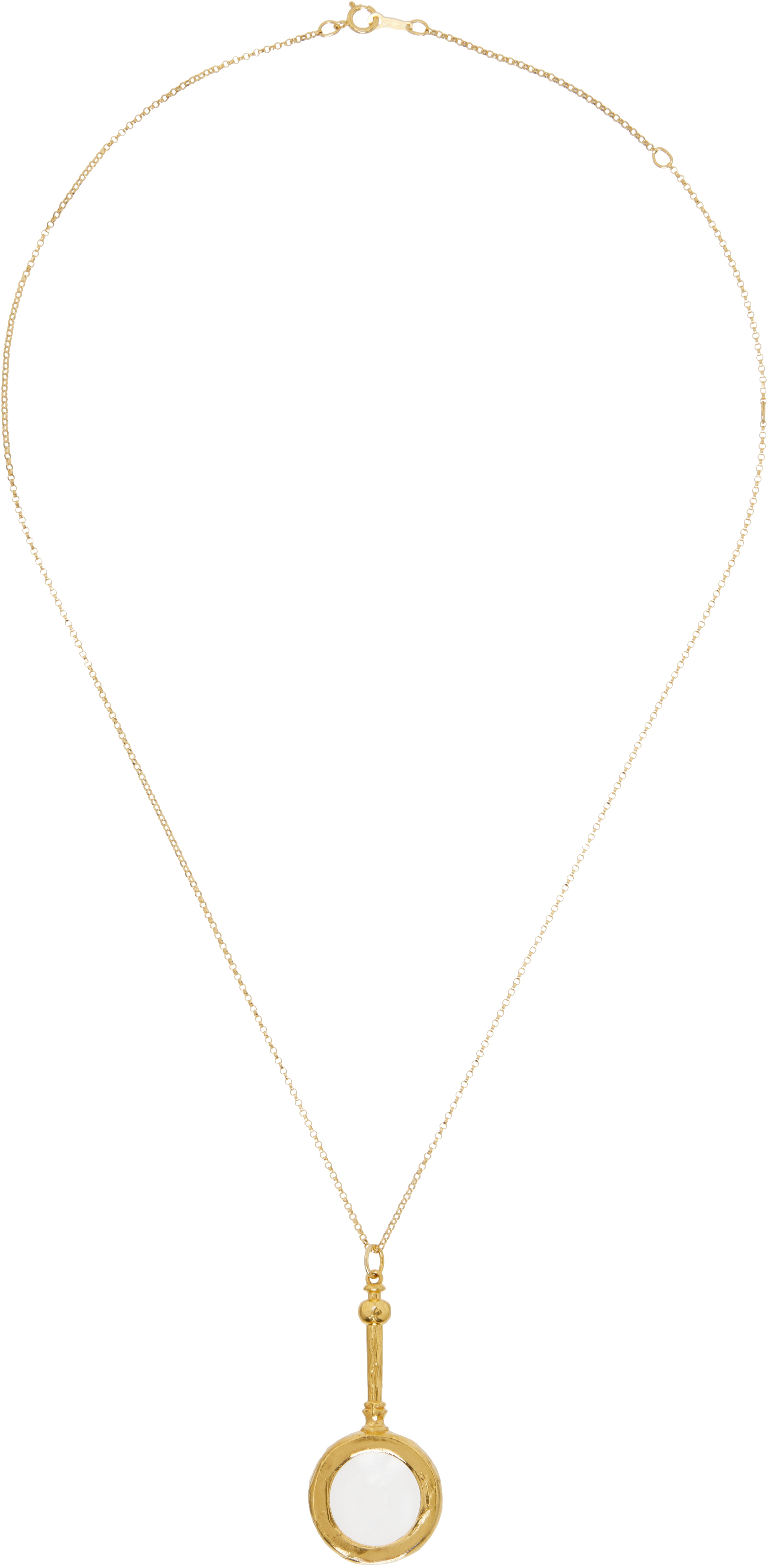 【関税込み】Alighieri ゴールド The Poet’s Lens ネックレス The Poet's Lens Necklace – Alighieri