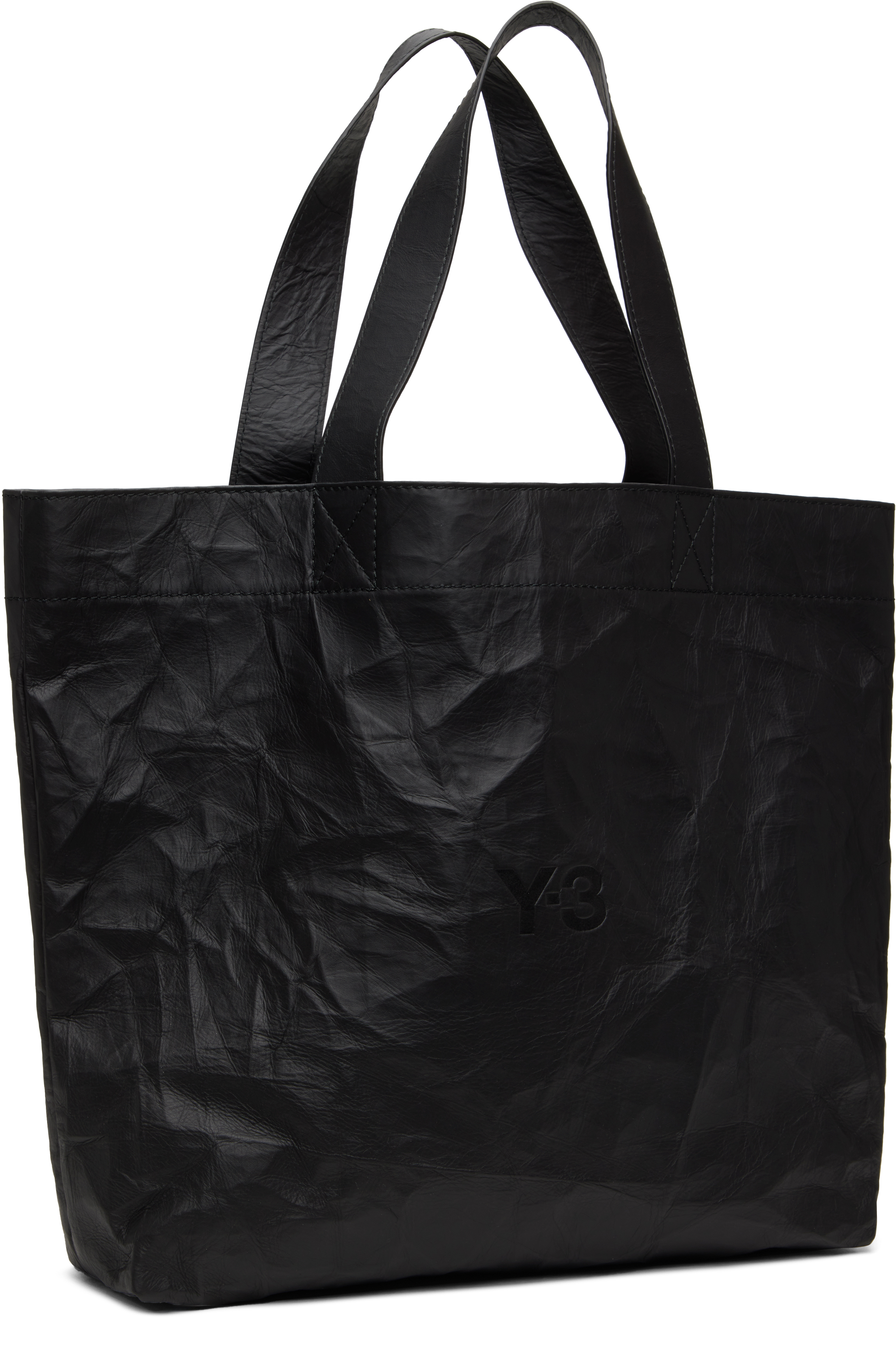 Y-3 BLACK 'Y-3' TOTE