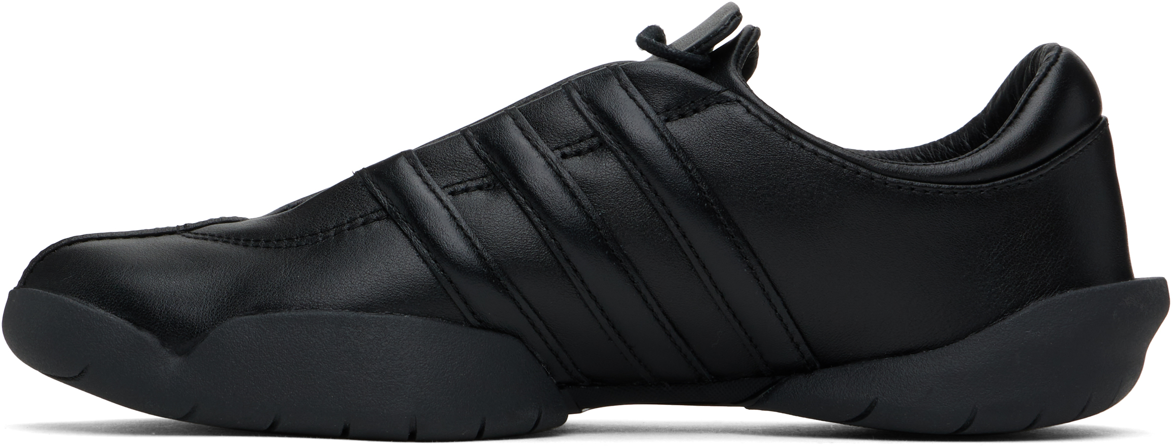 Y-3 Black Regu Sneakers In Black