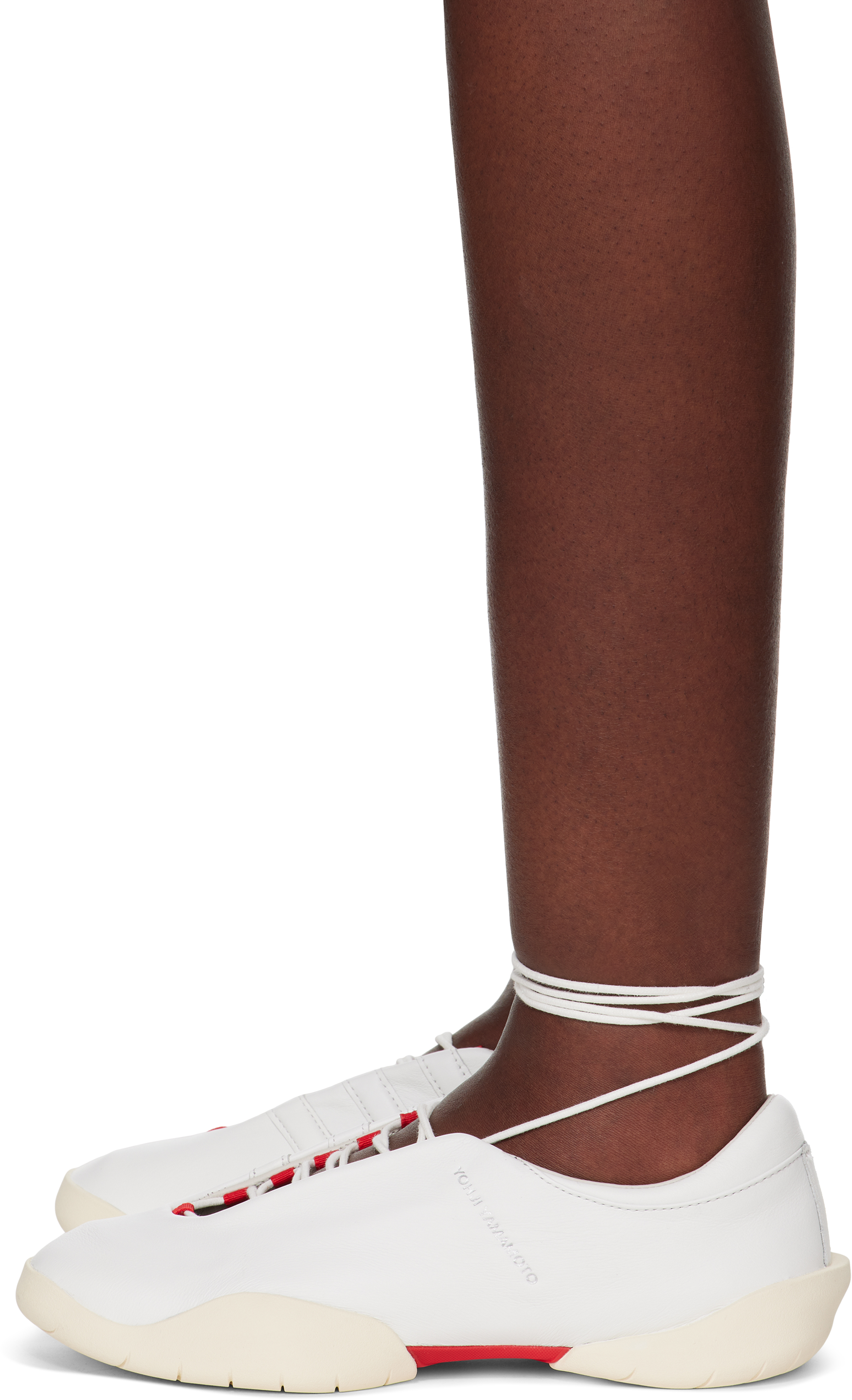 Y-3 Off-white Regu Mary Jane Sneakers In White