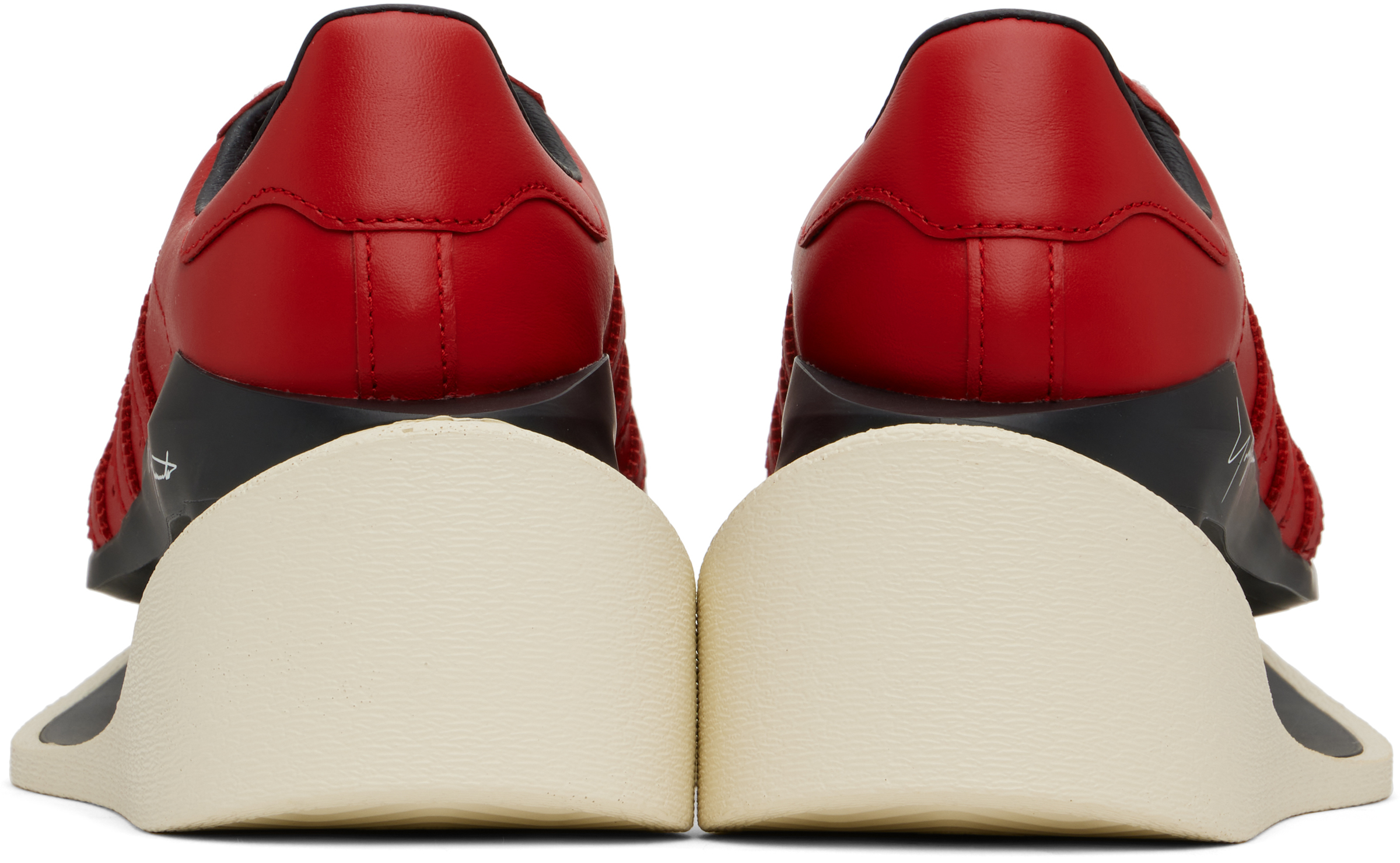 Y-3 Gendo Superstar Sneakers In Betsca/black