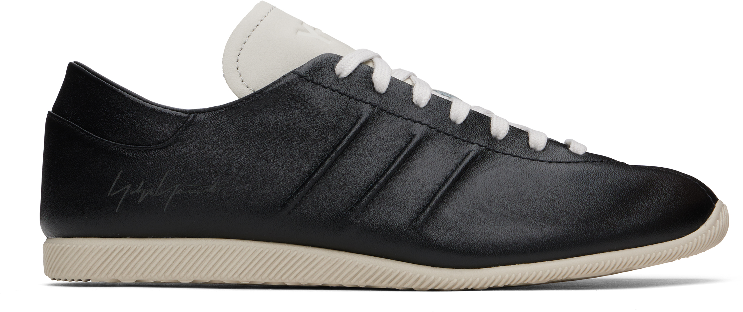 Black Japan Sneakers by Y-3 on Sale