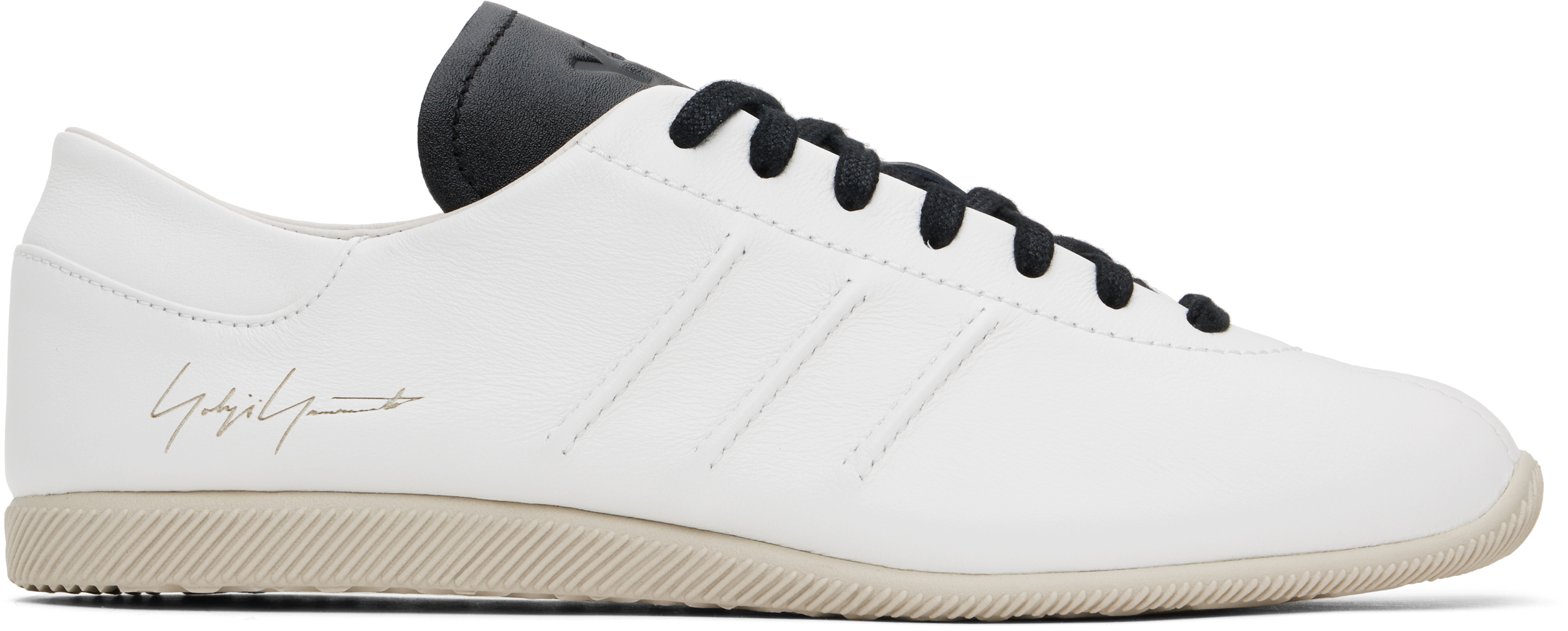 スニーカー Y 3 Women Sneakers JQ2456 WHITE adidas Y-3 Nizza Lo - White | Free Shipping with adiClub
