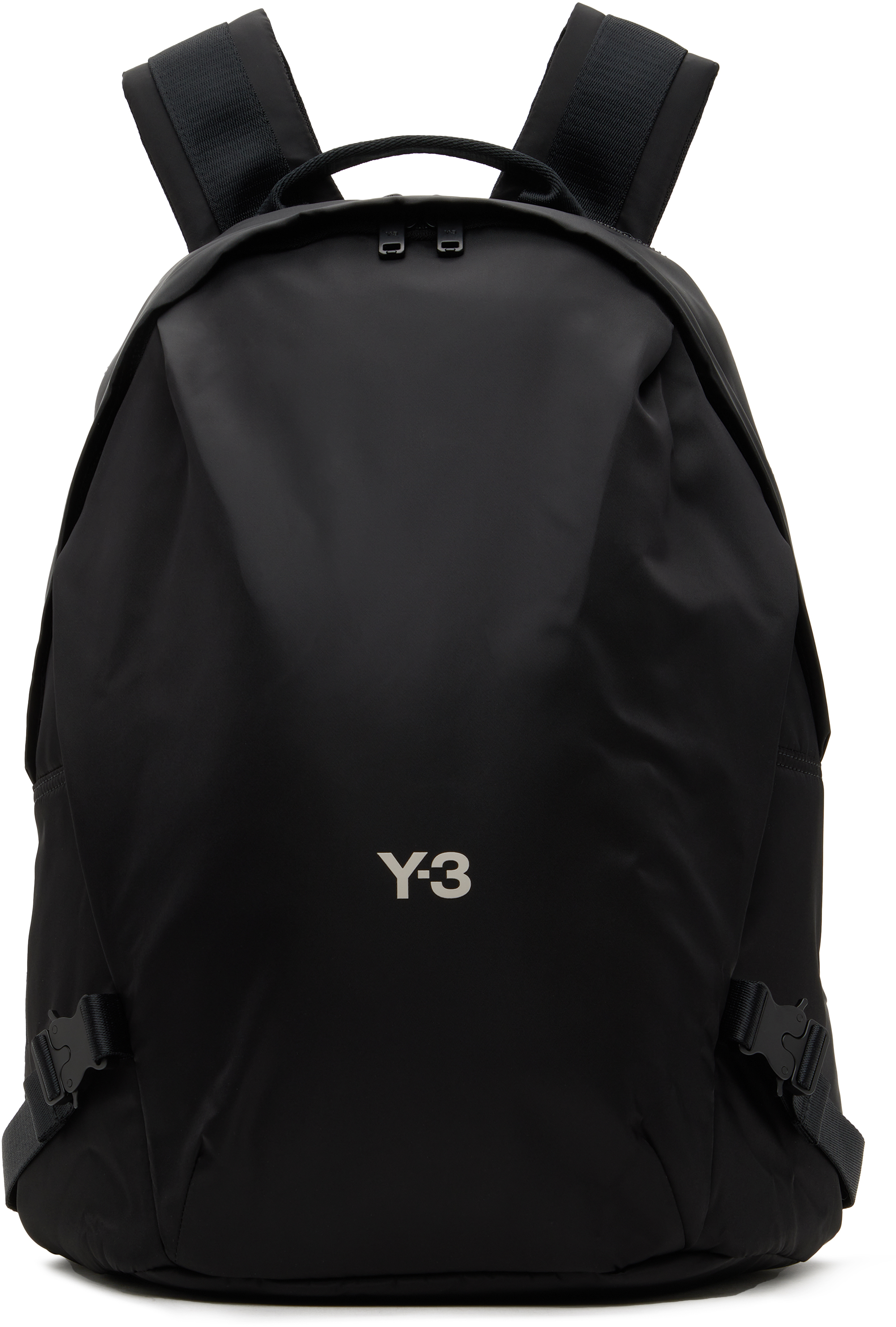 Black Nylon Backpack