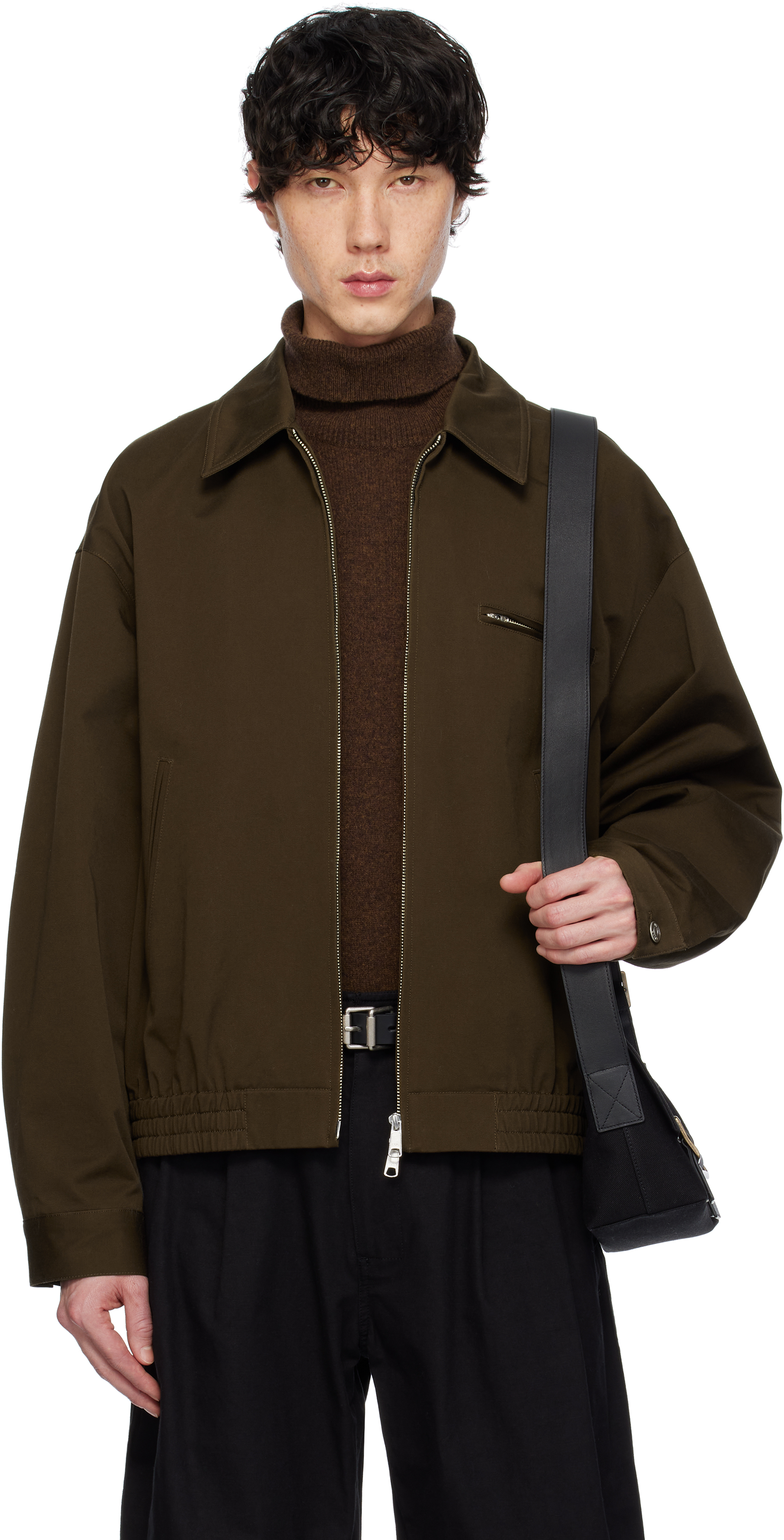 Brown Richard Drizzler Jacket