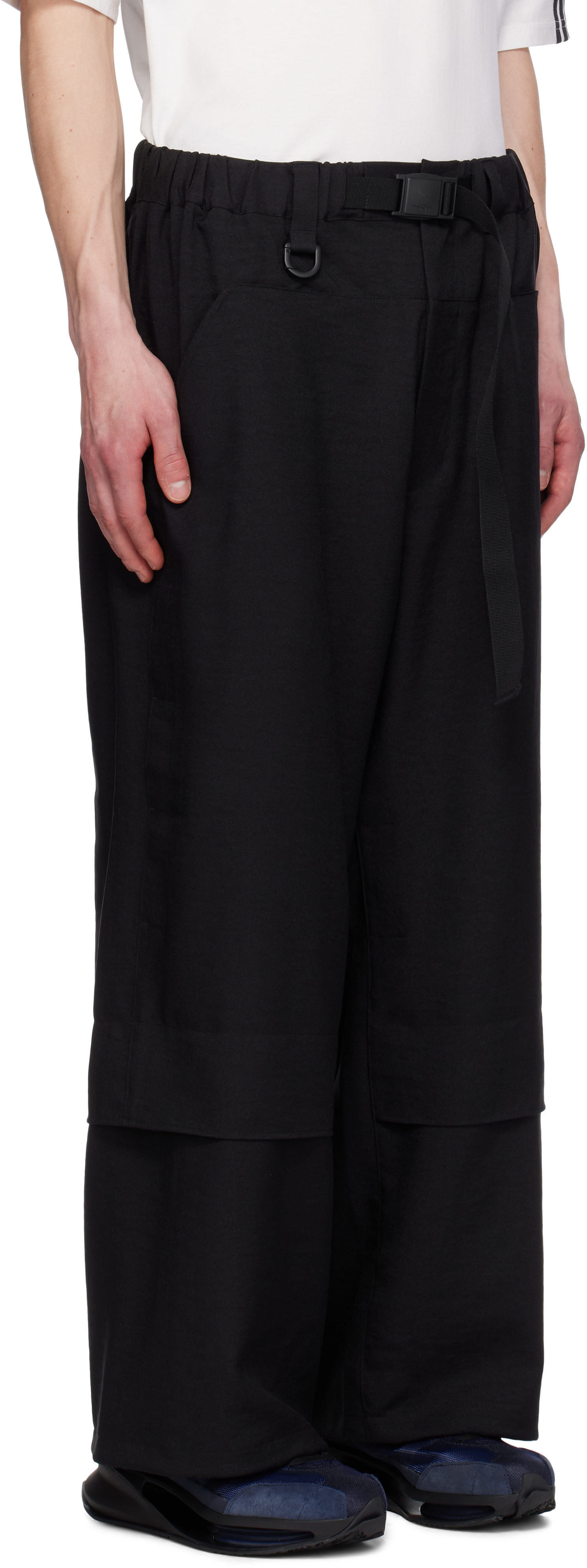 Y-3 Black Sp Un Trousers In Black