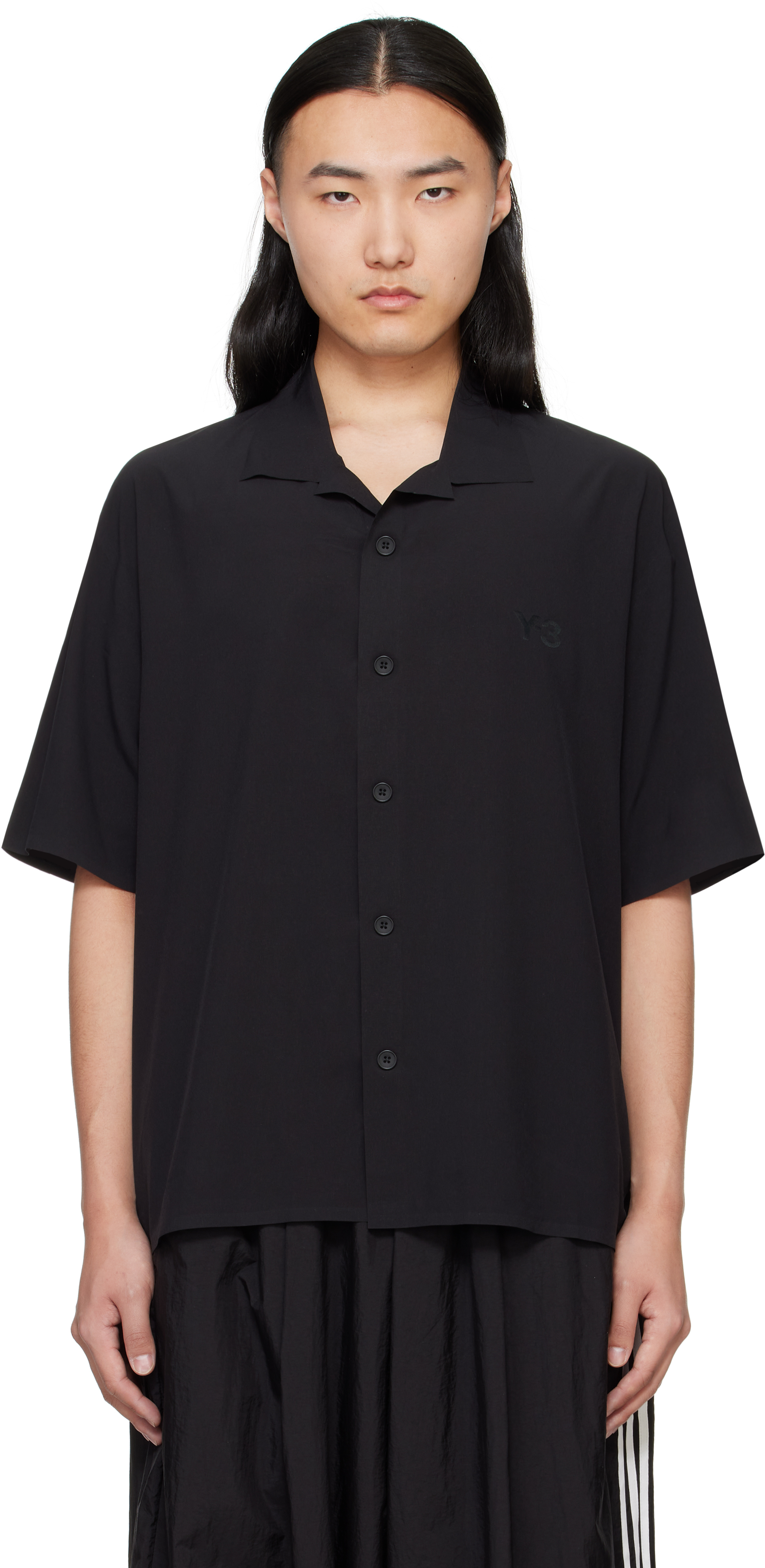 Black Lite Wovn Shirt