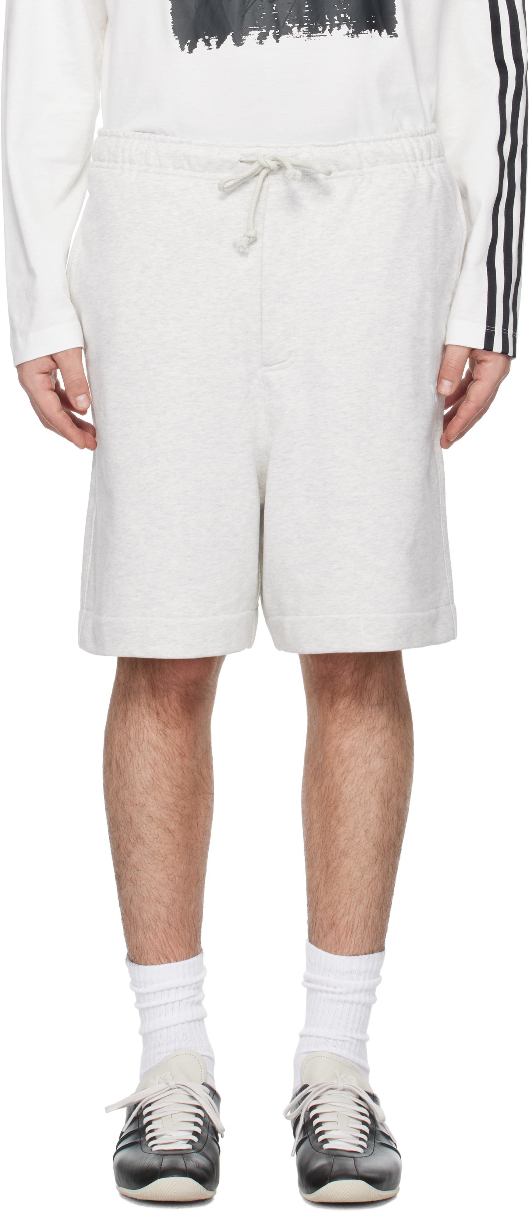 Gray French Terry Shorts