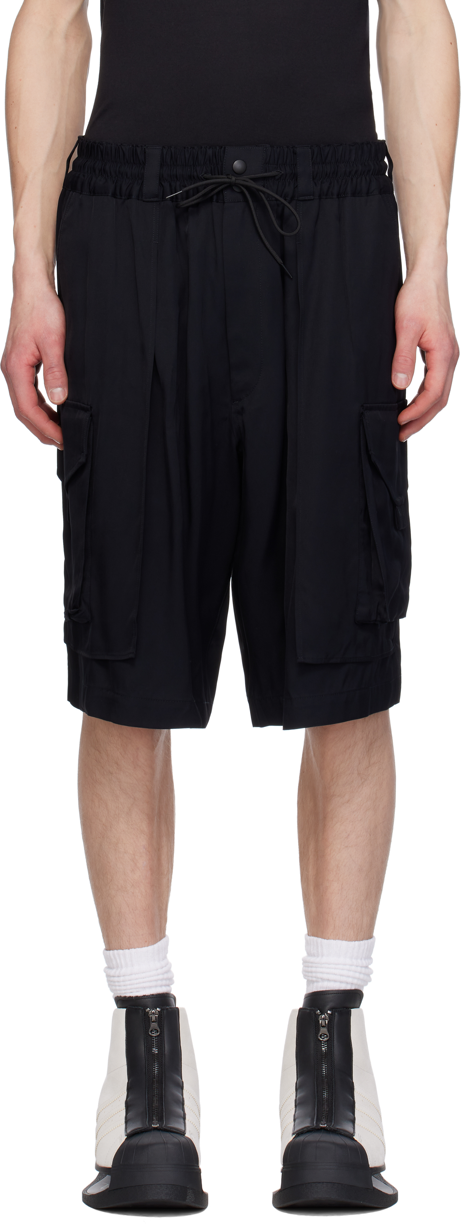 Y-3 ショートパンツ Y-3 - Y-3 Sport Uniform 3-Stripes Shorts / ショートパンツ