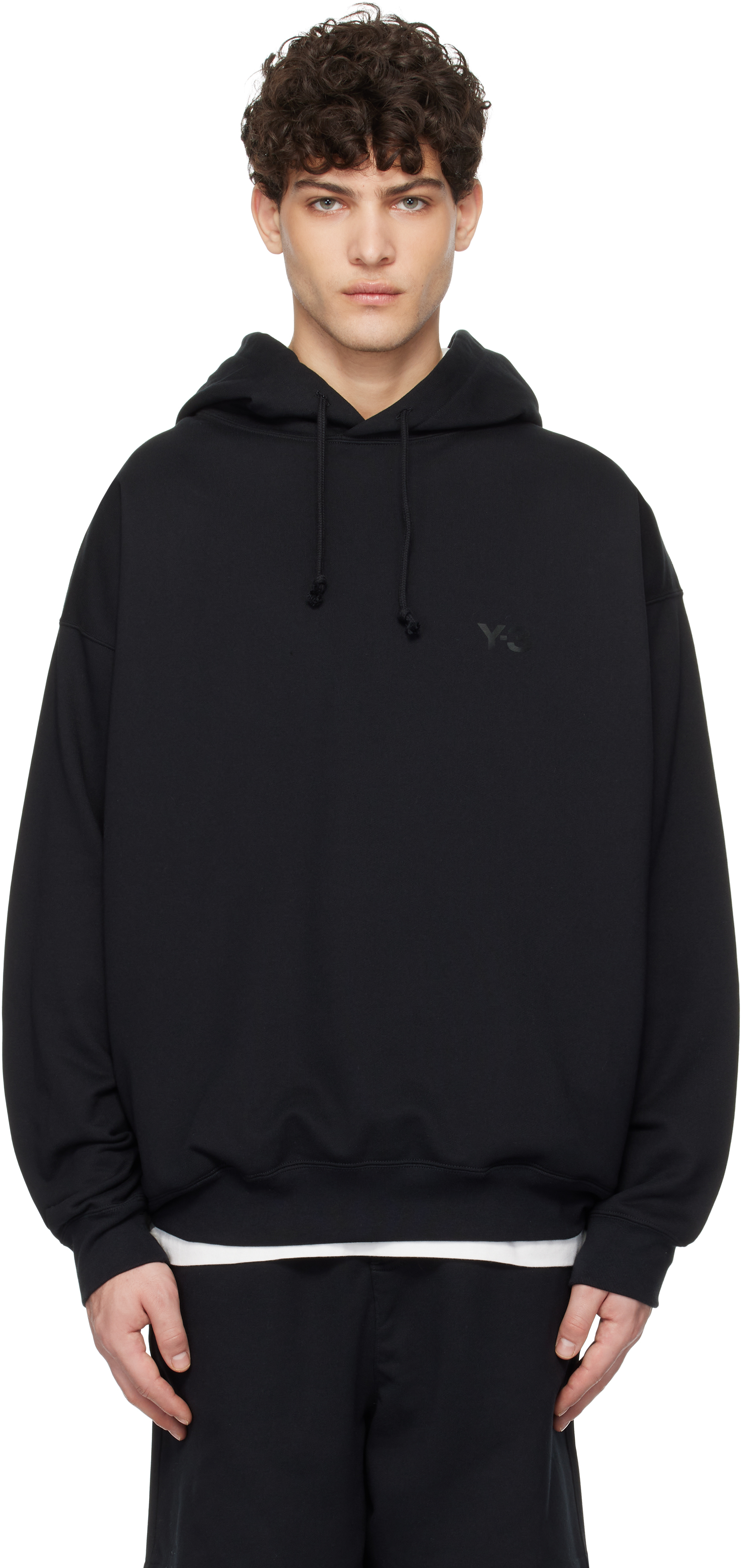 Black French Terry Hoodie