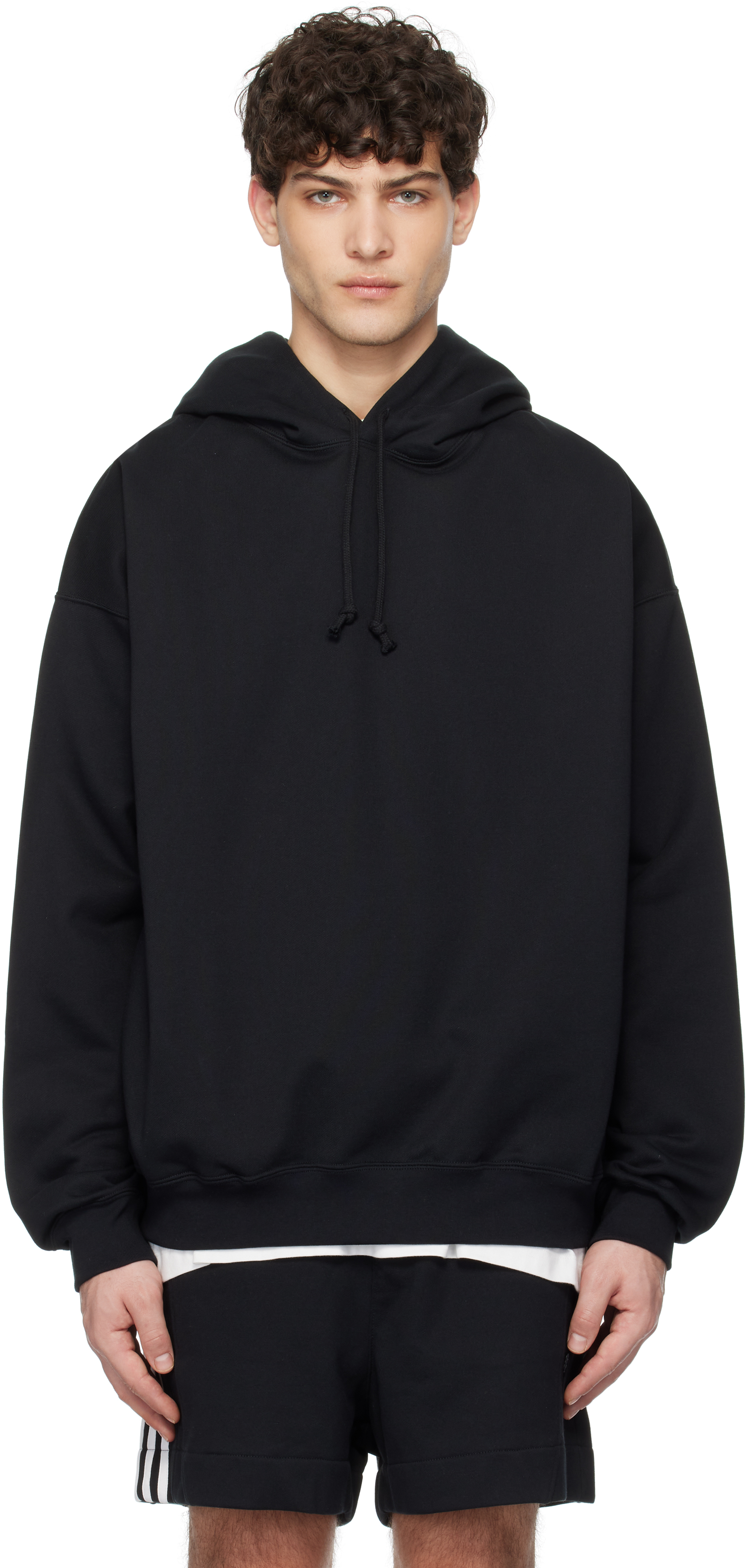 Black Graphic Hoodie