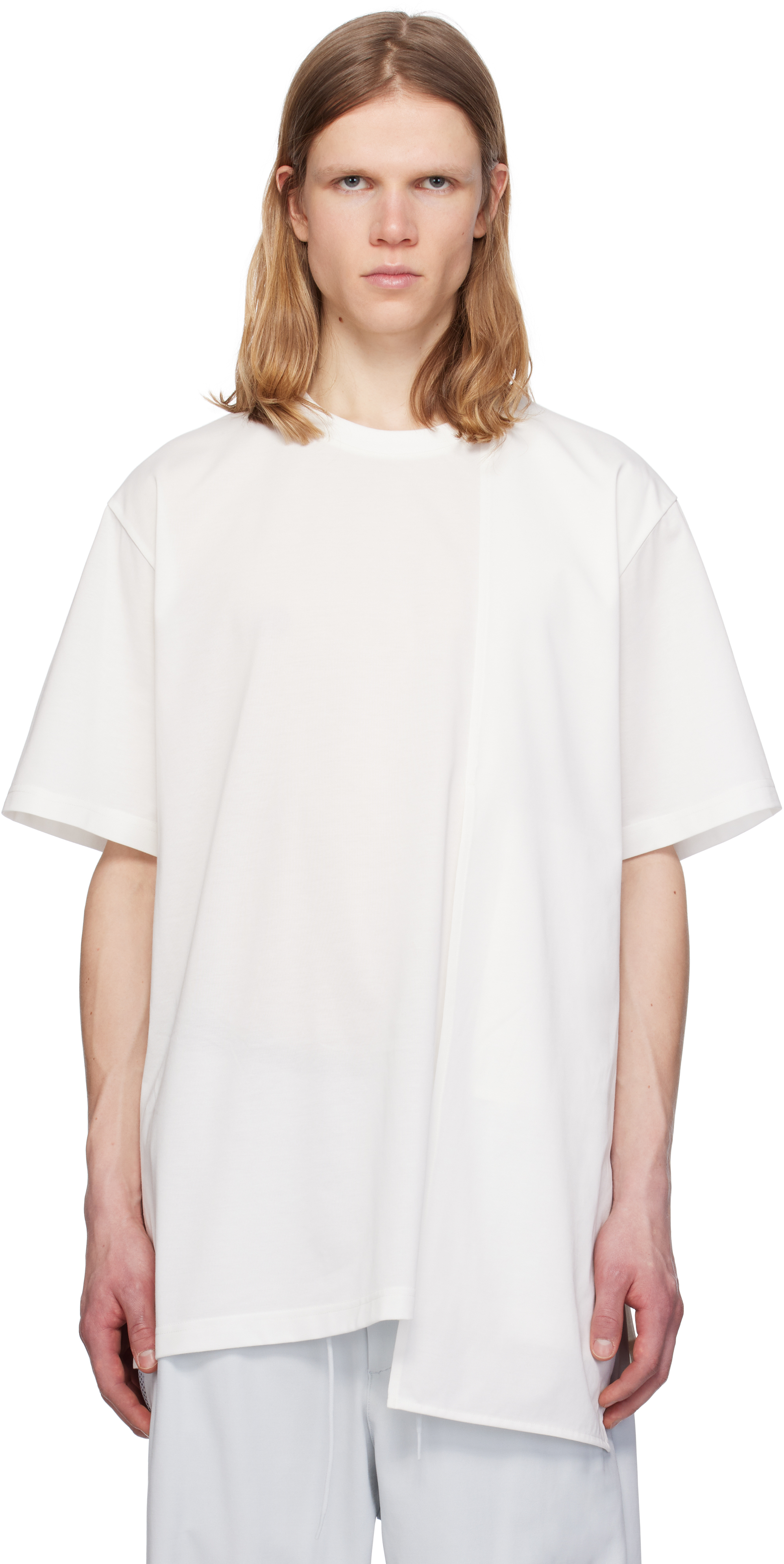 【関税込み】Y-3 ホワイト U Premium 半袖Tシャツ White U Premium SS T-shirt by Y-3 on Sale