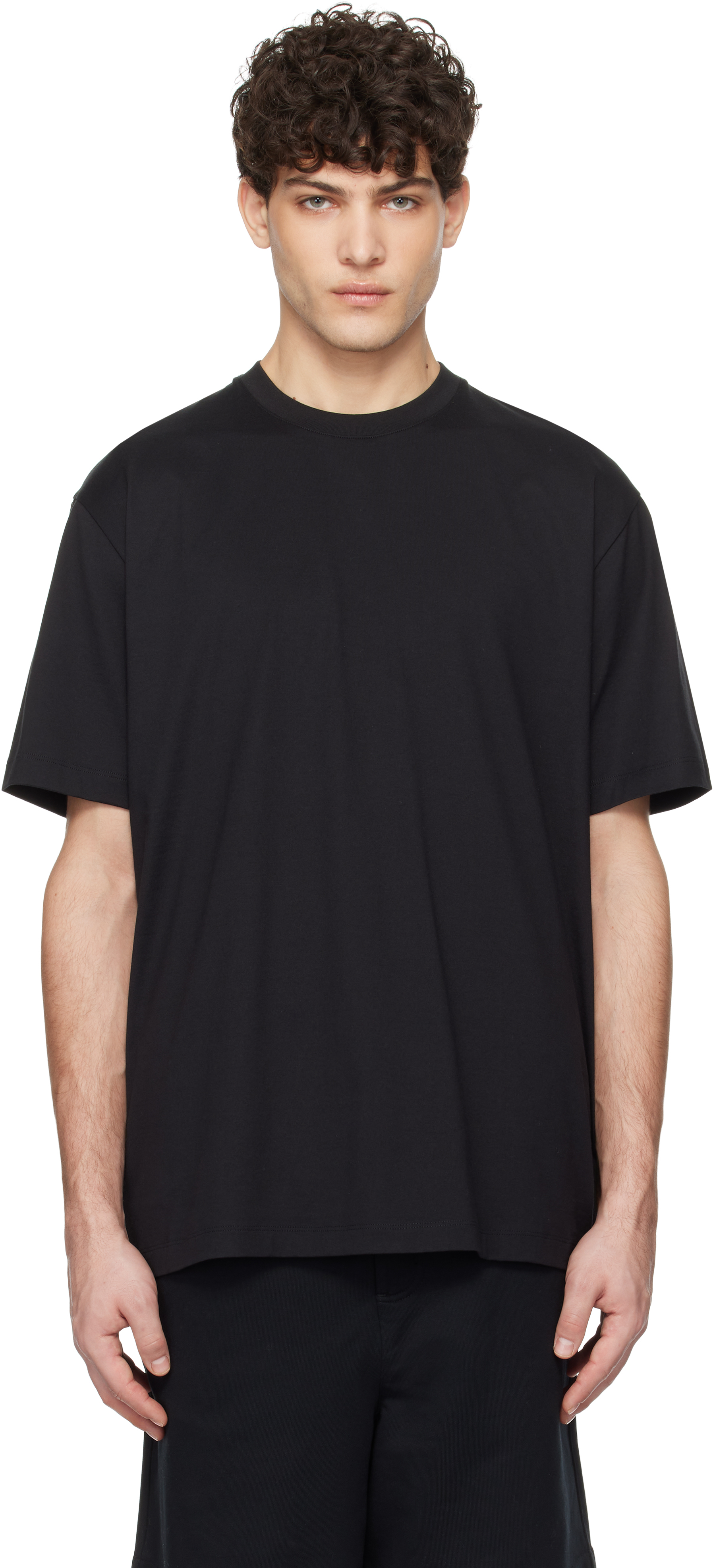 Black Graphic Short Sleeve T-shirt