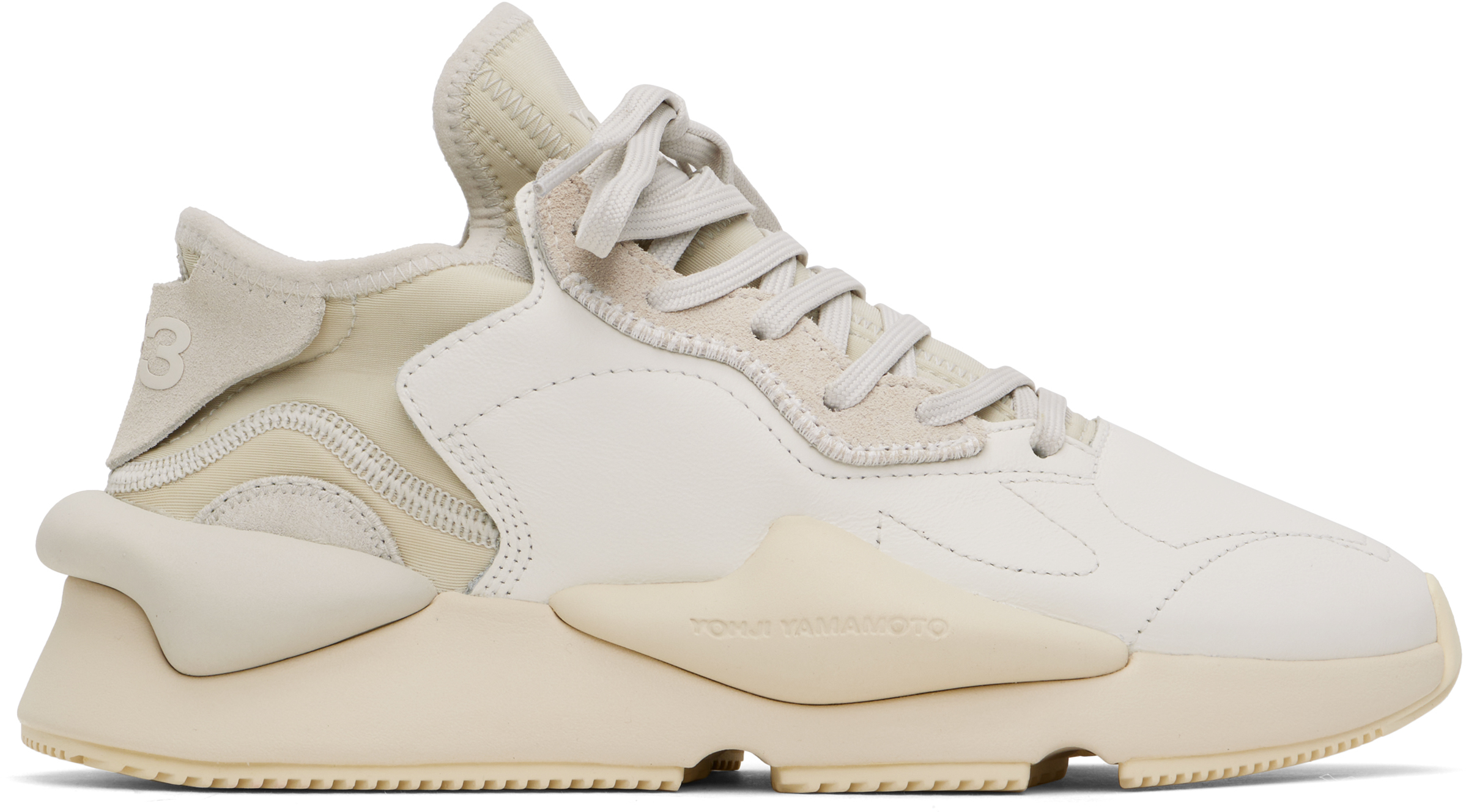 スニーカー Y-3 Men Sneakers Beige JQ2464 BEIGE Y-3 shoes for Men | SSENSE Canada