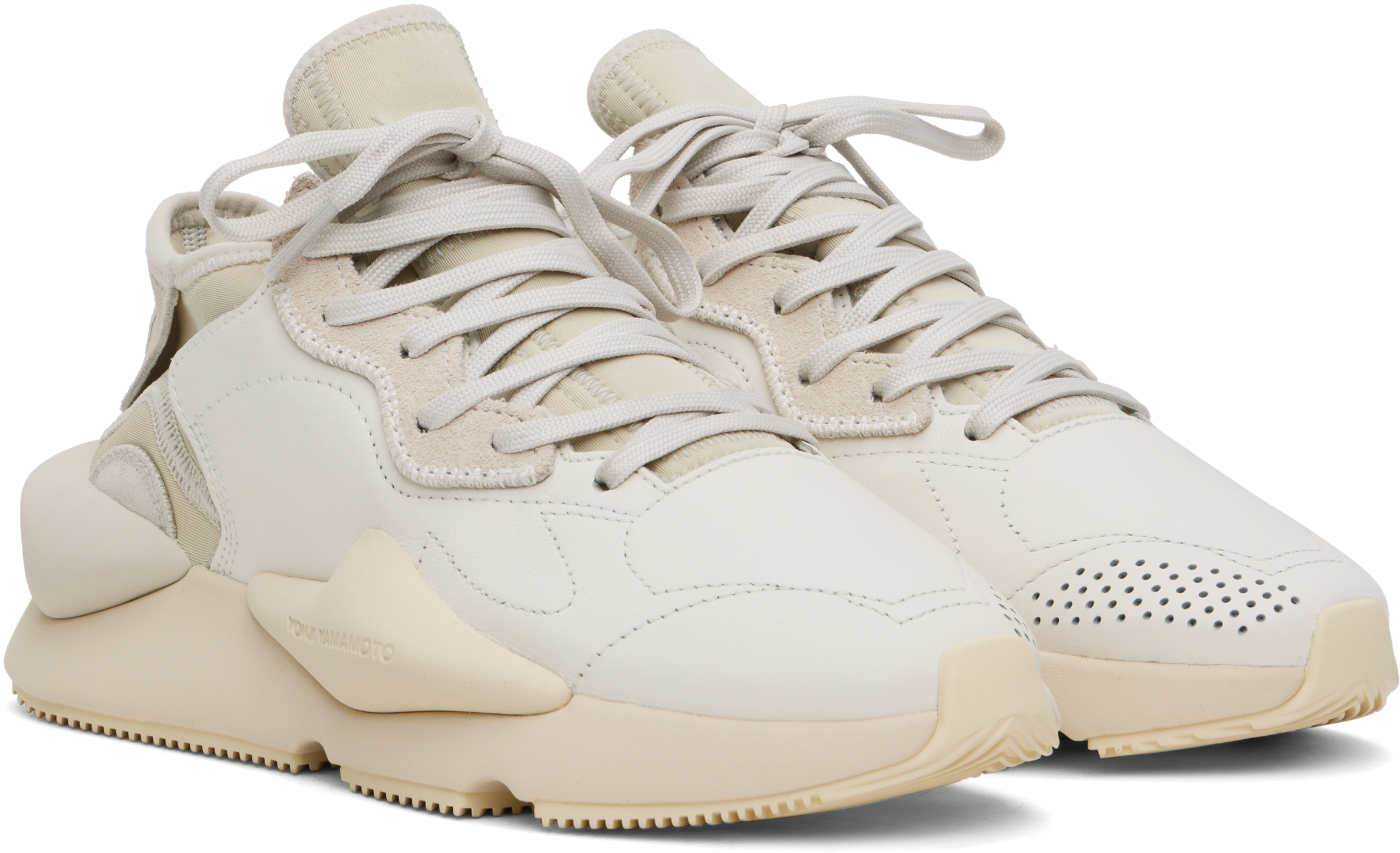 Y-3 Y 3 Kaiwa Sneakers In White