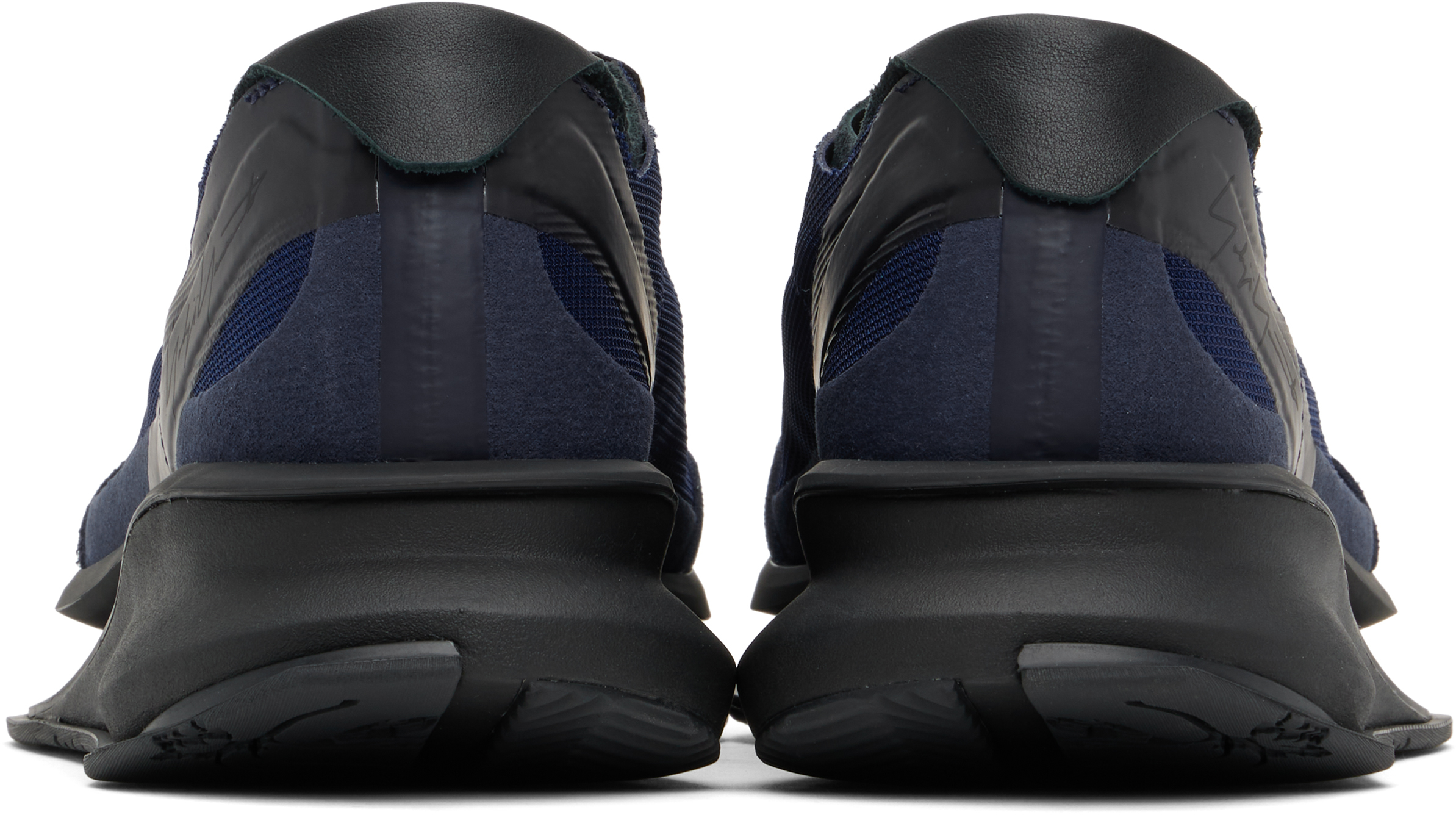 Y-3 Navy S-gendo Run Sneakers In Blue