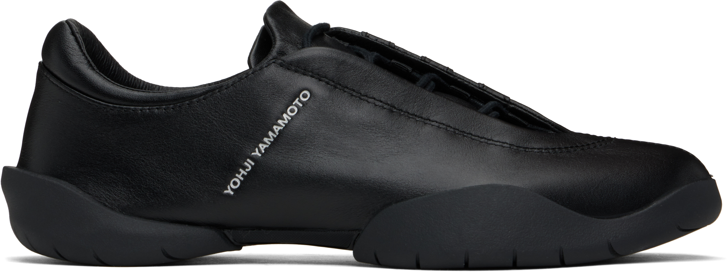 Black Regu Sneakers by Y-3 on Sale