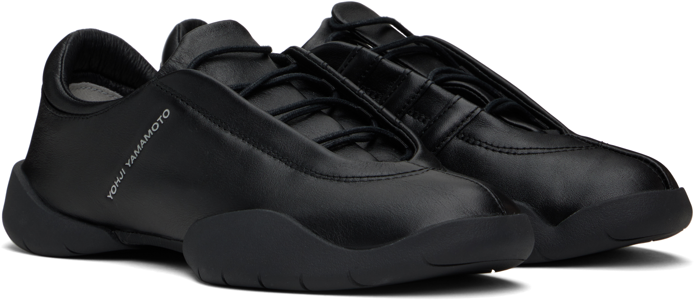 Y-3 Regu Sneakers In Black/black/black
