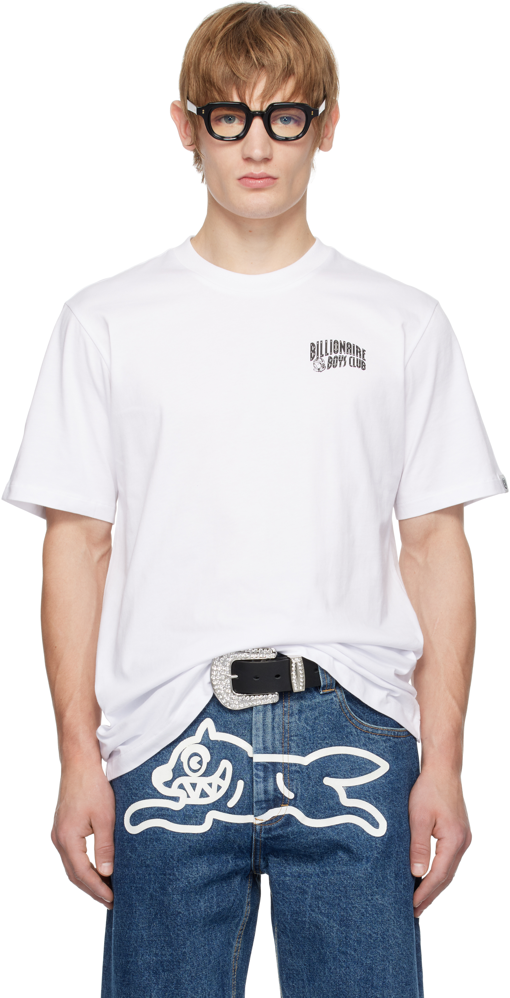 Billionaire Boys Clubのホワイト Small Arch Logo Tシャツが