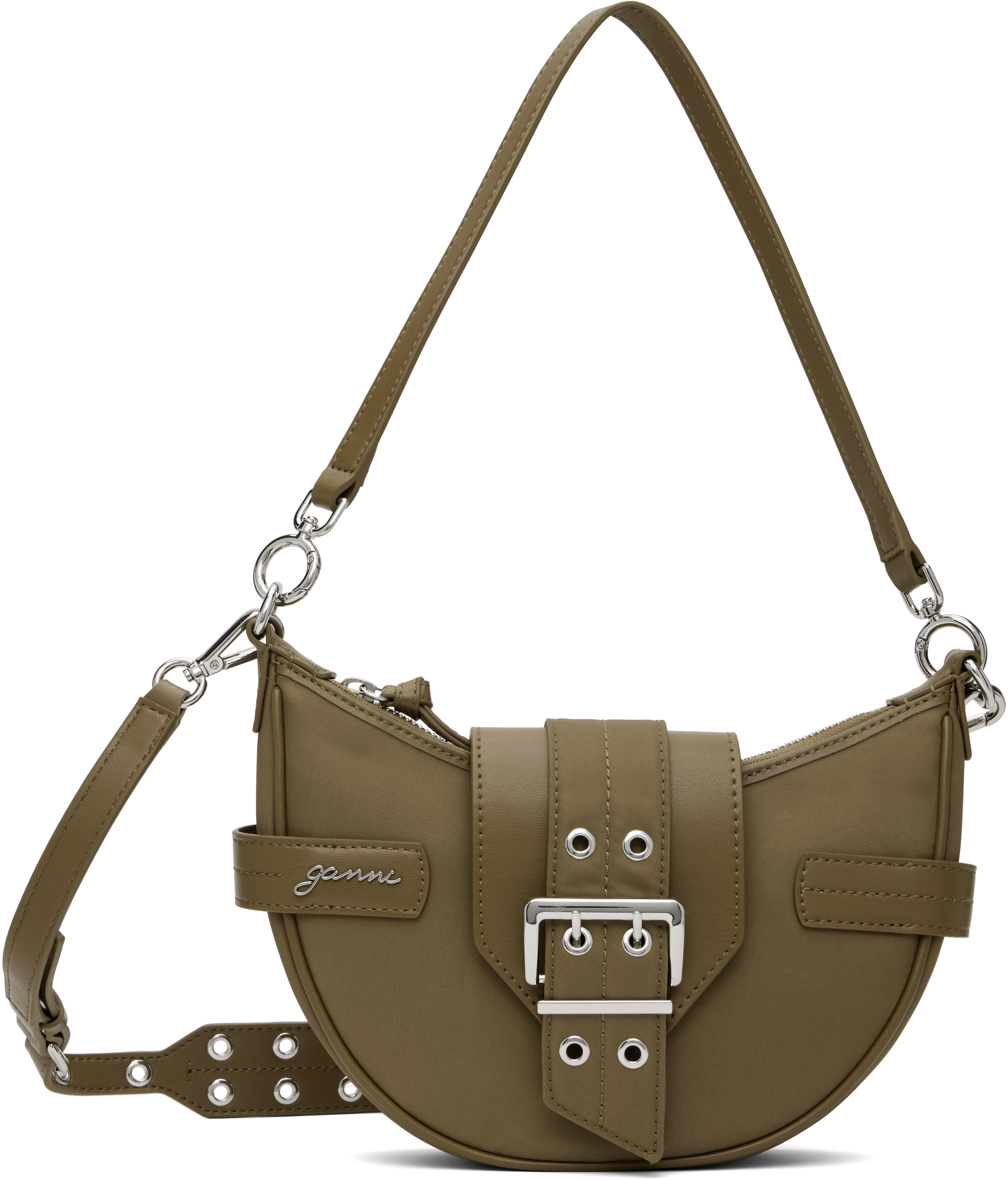 Khaki Small Bucky Crossbody Bag