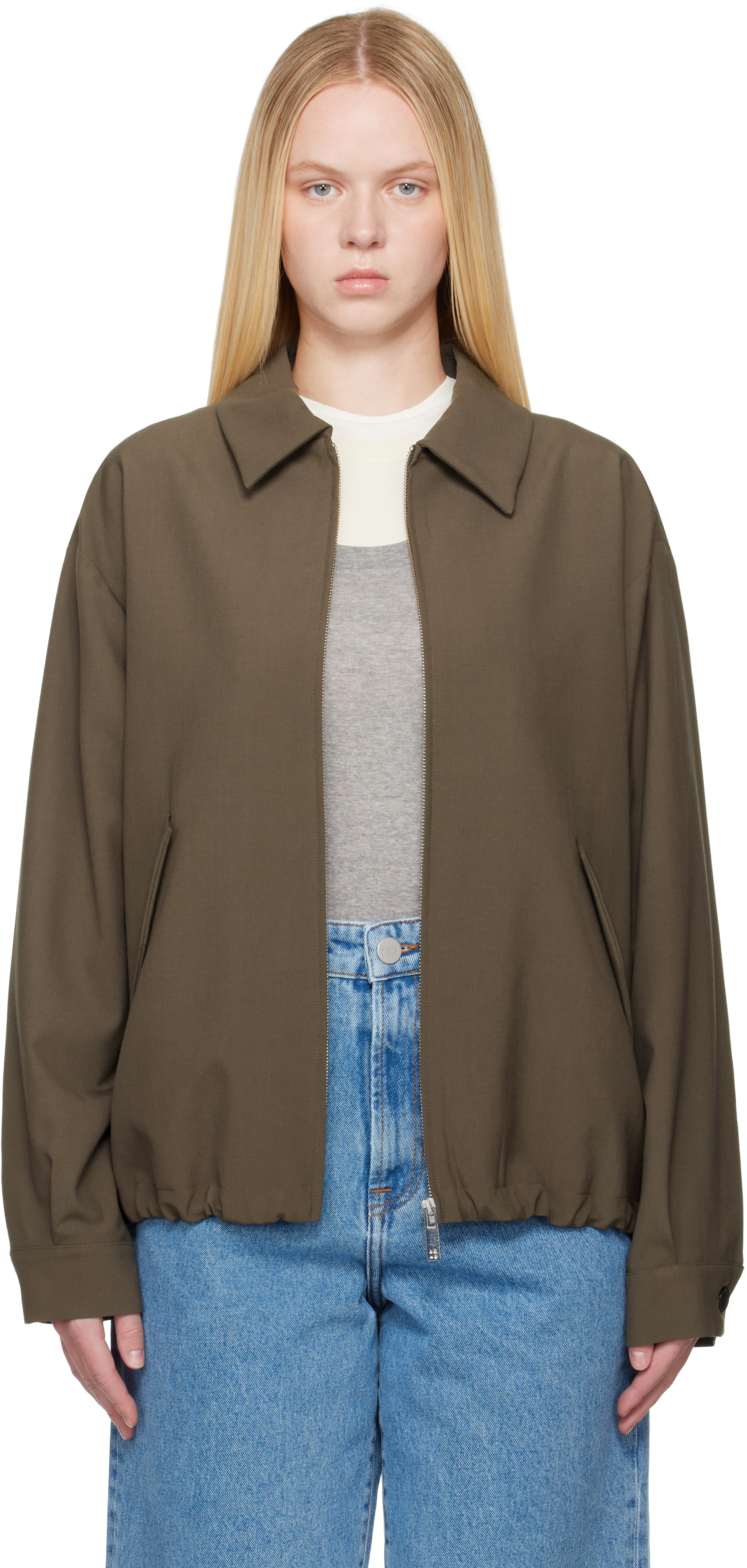 Rohe Virgin-wool Bomber Jacket