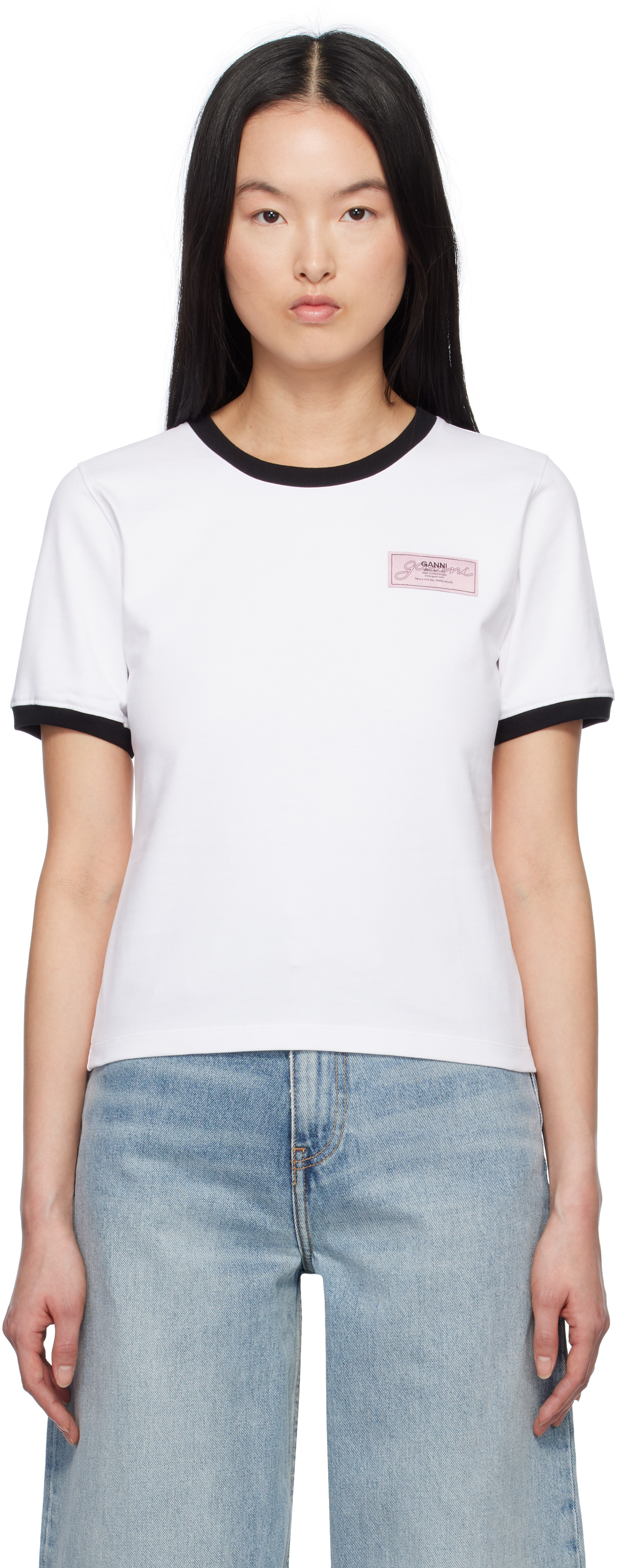 White Heavy Cotton Small T-shirt