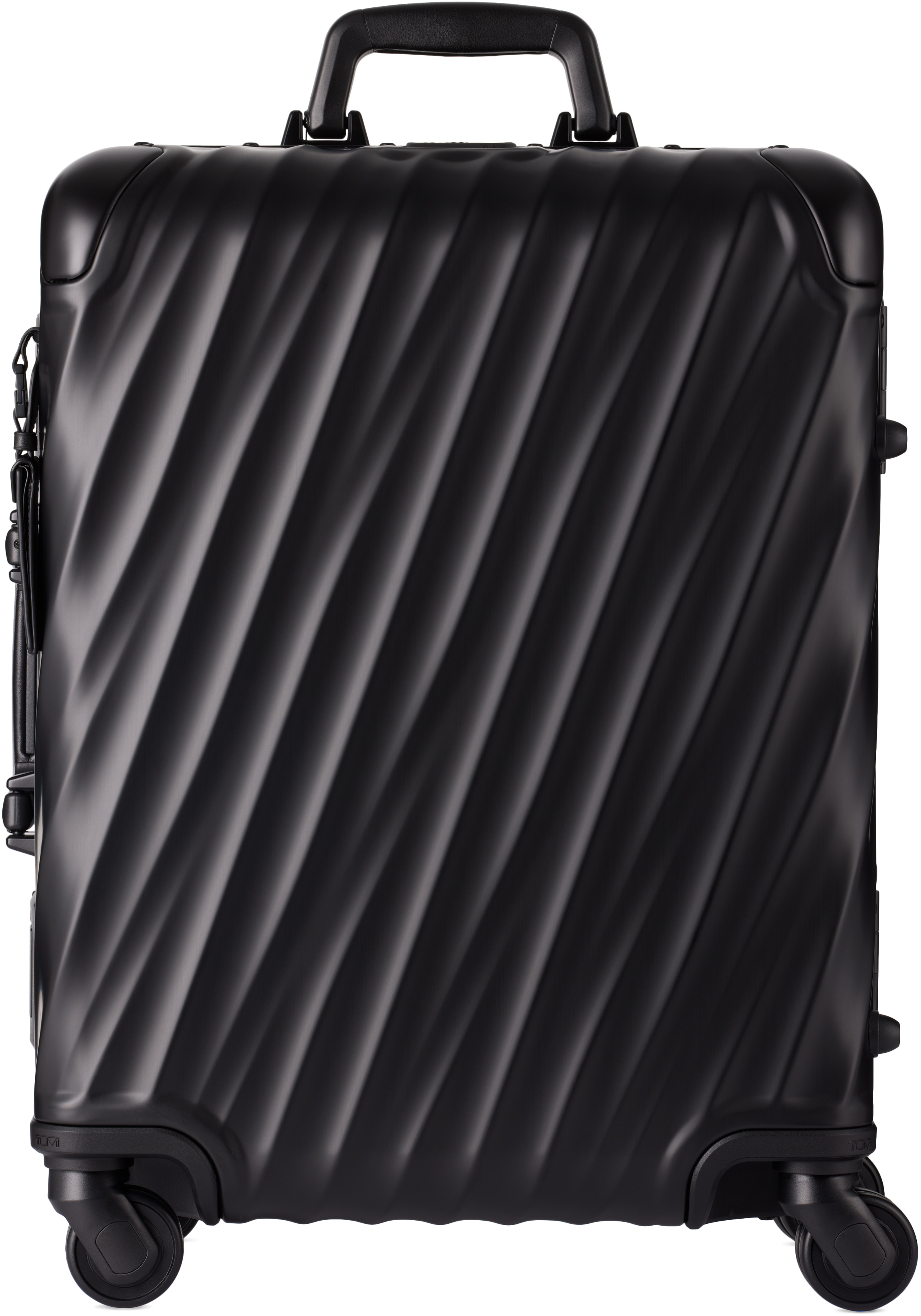 Black 19 Degree Aluminium Continental Carry-On Suitcase