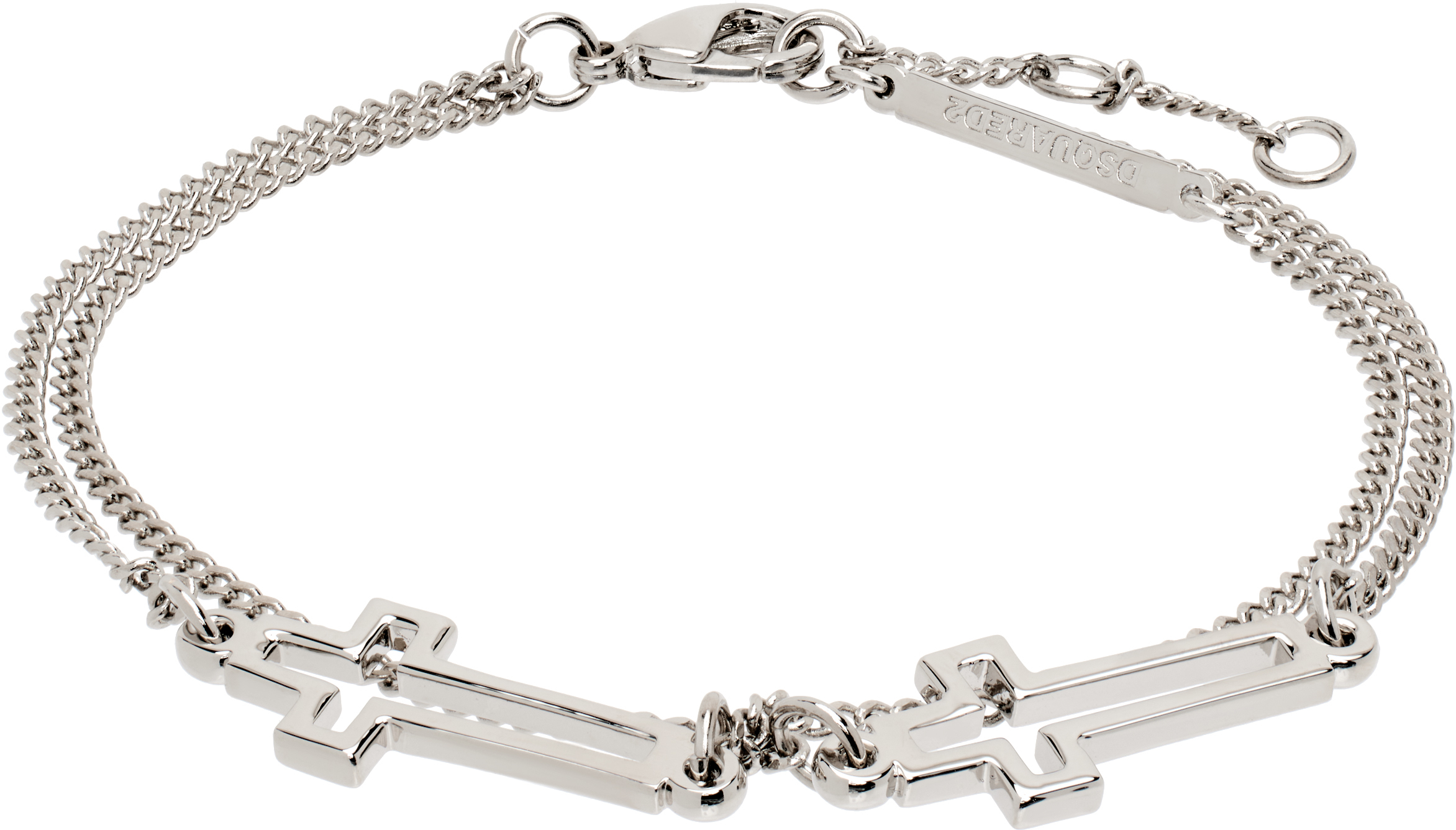 Silver Jesus Bracelet