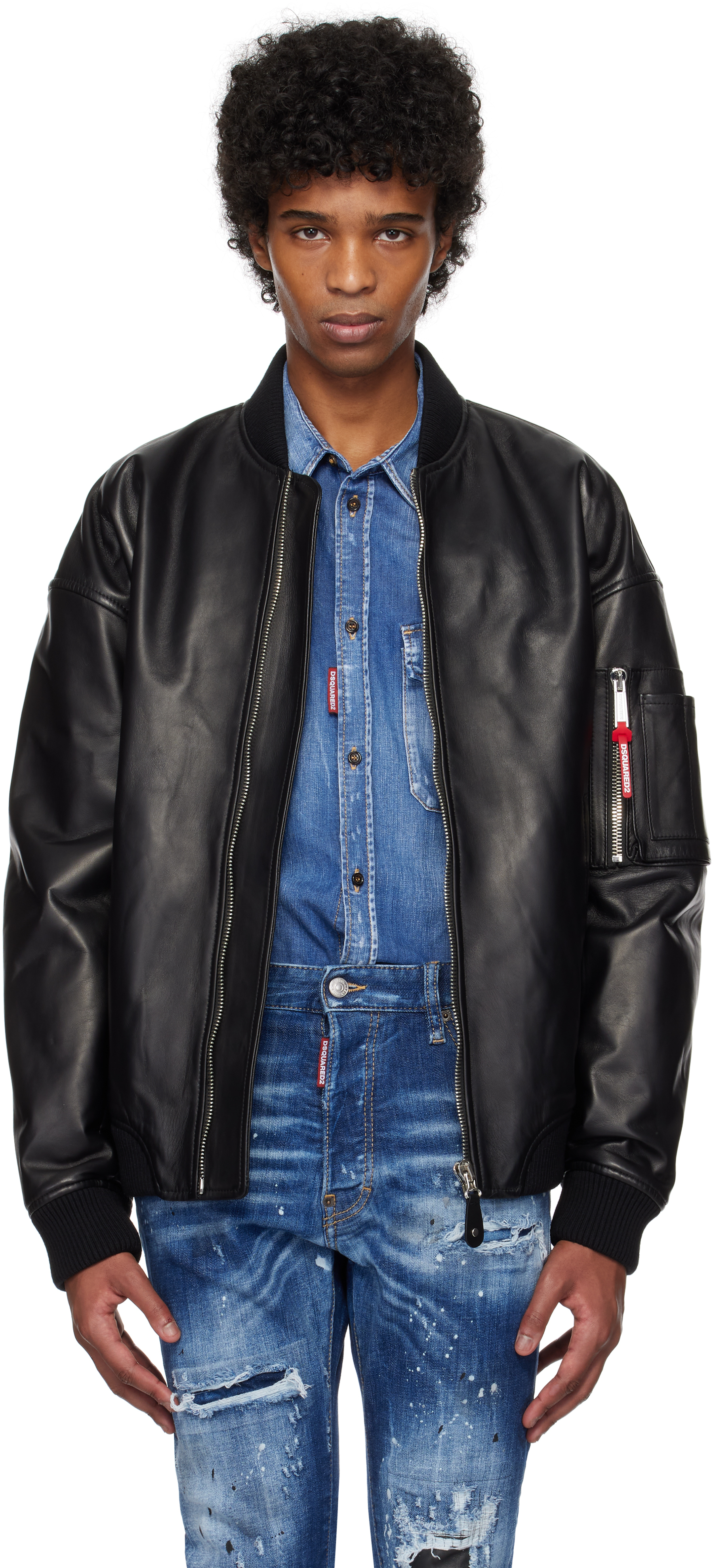 Black Cypress Leather Jacket