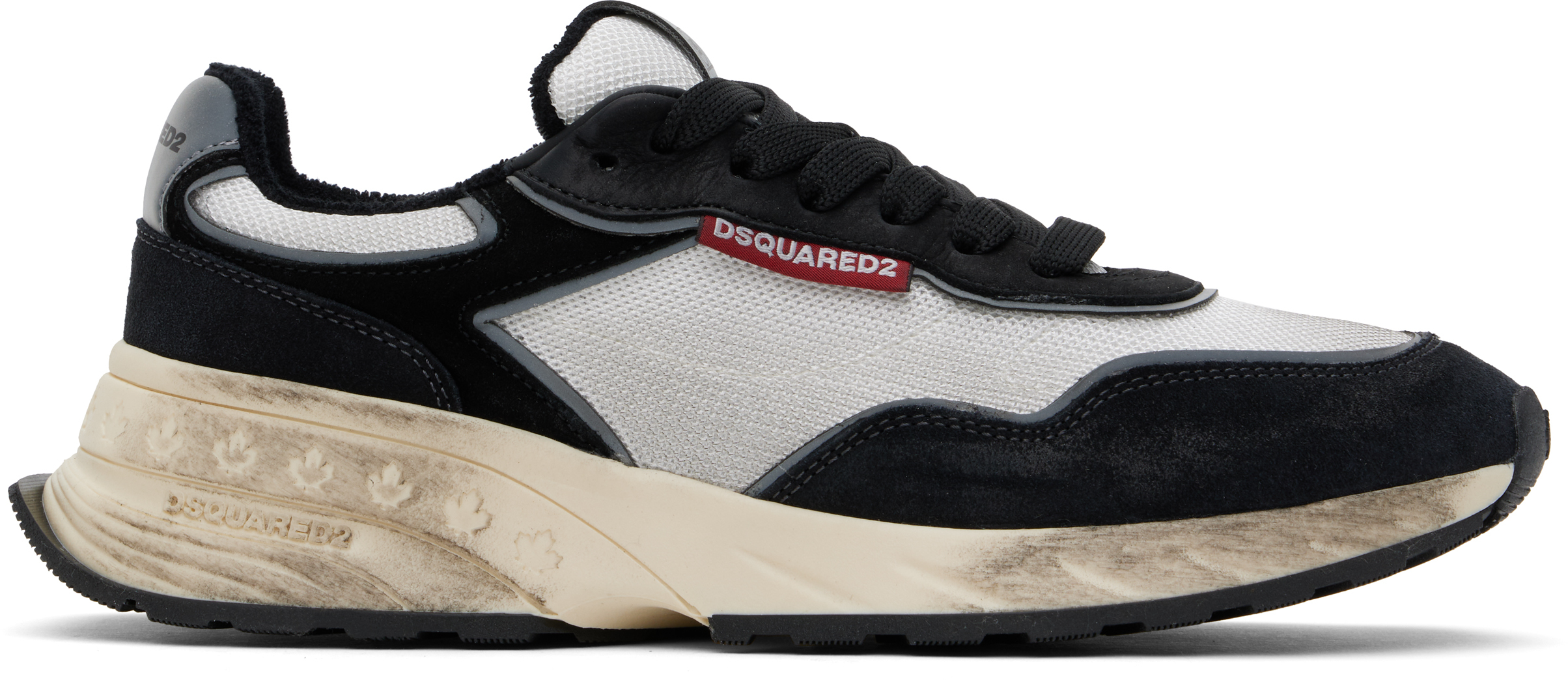 【関税込み】Dsquared2 ブラック Sprinter スニーカー Dsquared2のブラック Sprinter スニーカーがセール中