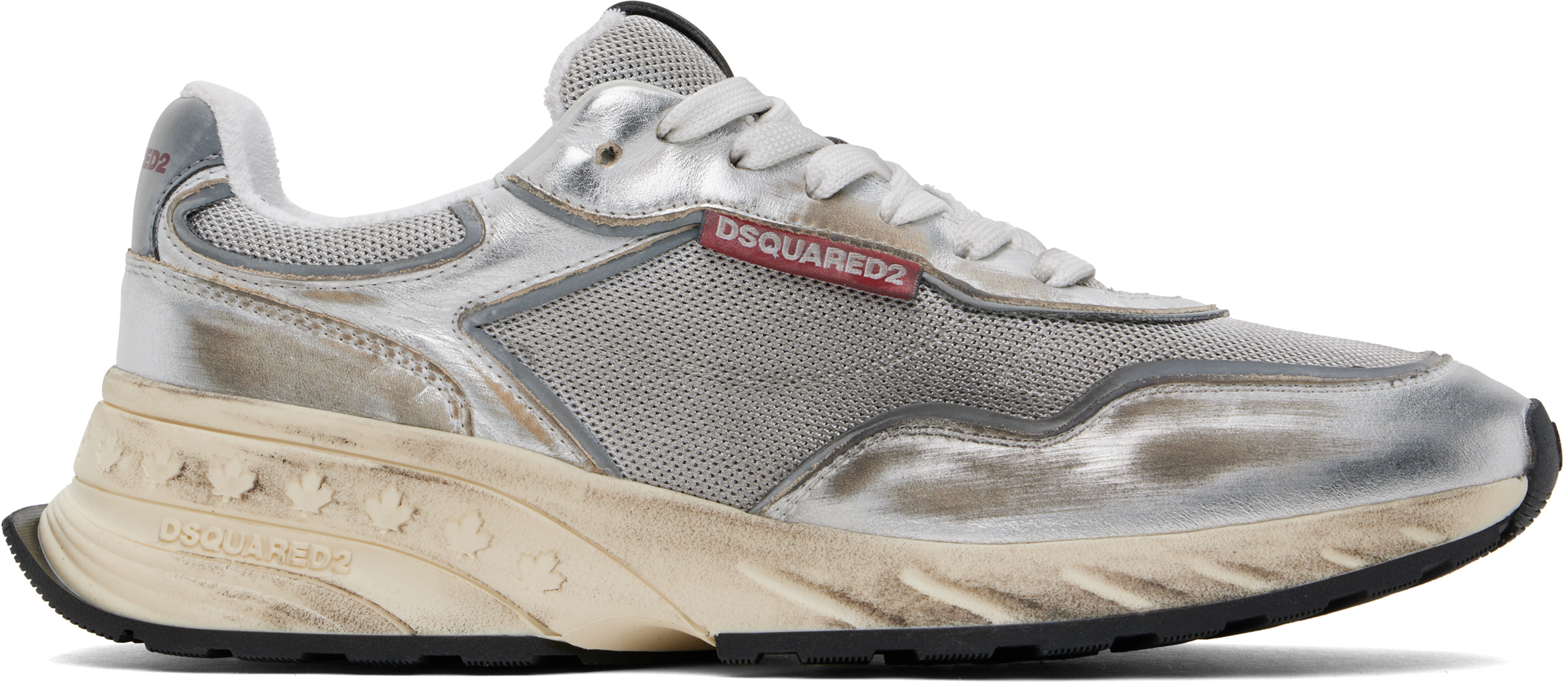 スニーカー DSQUARED2 SPRINTER SNEAKERS IN SUEDE AND MESH Sprinter Sneakers