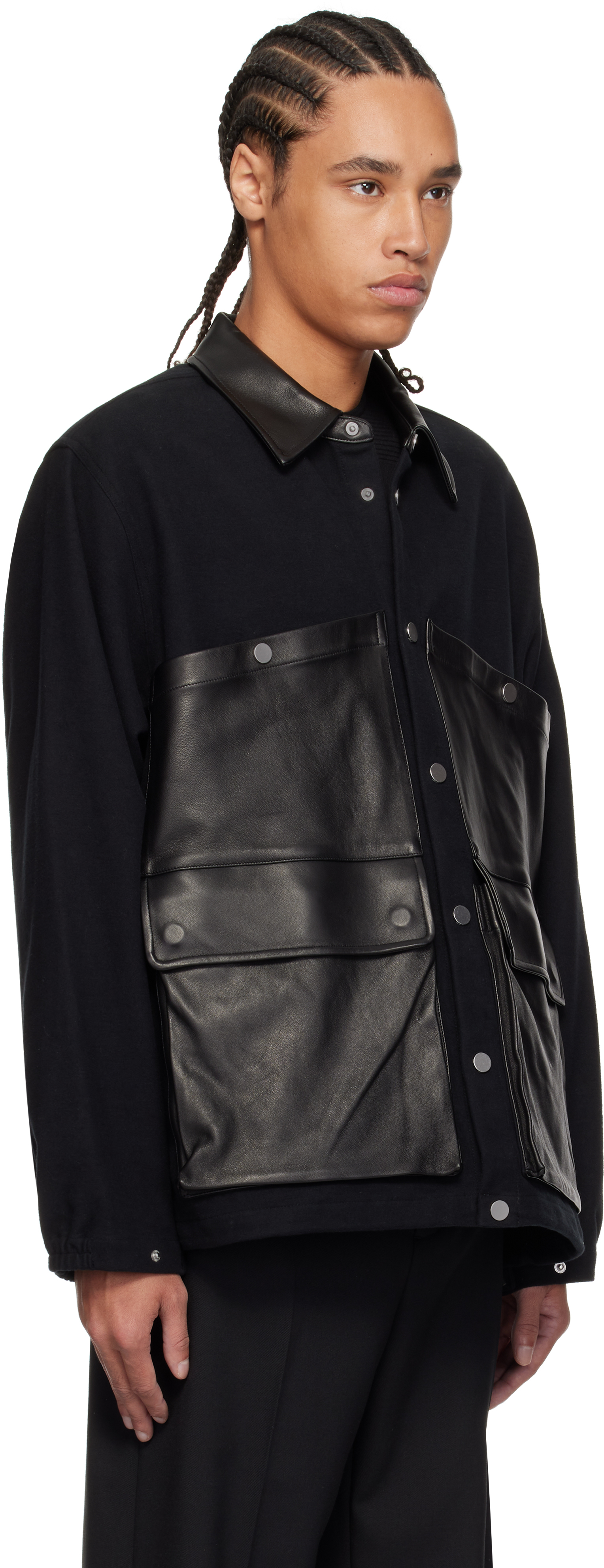 Helmut Lang Black Hunting Jacket In Black - 001