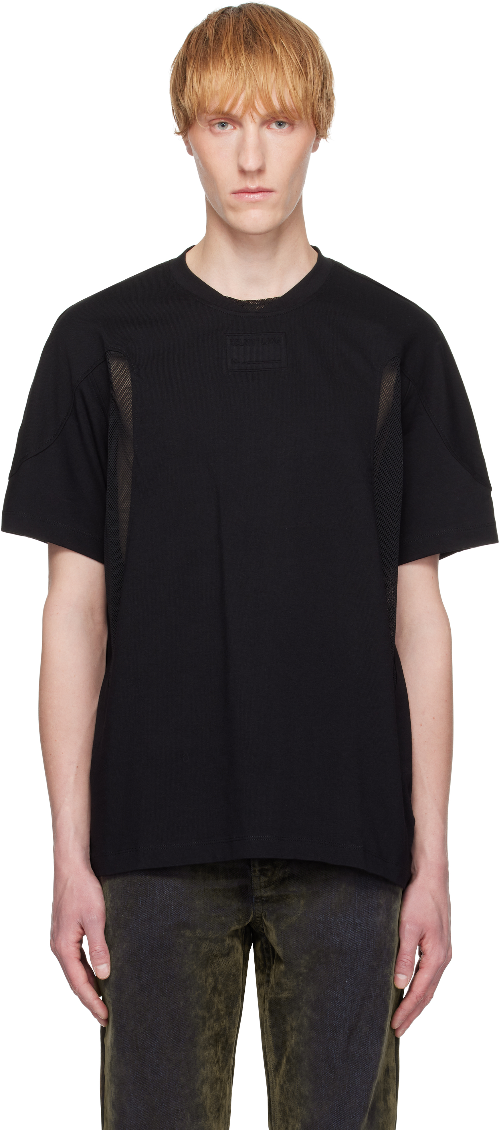 Helmut Lang Black Sport T-shirt