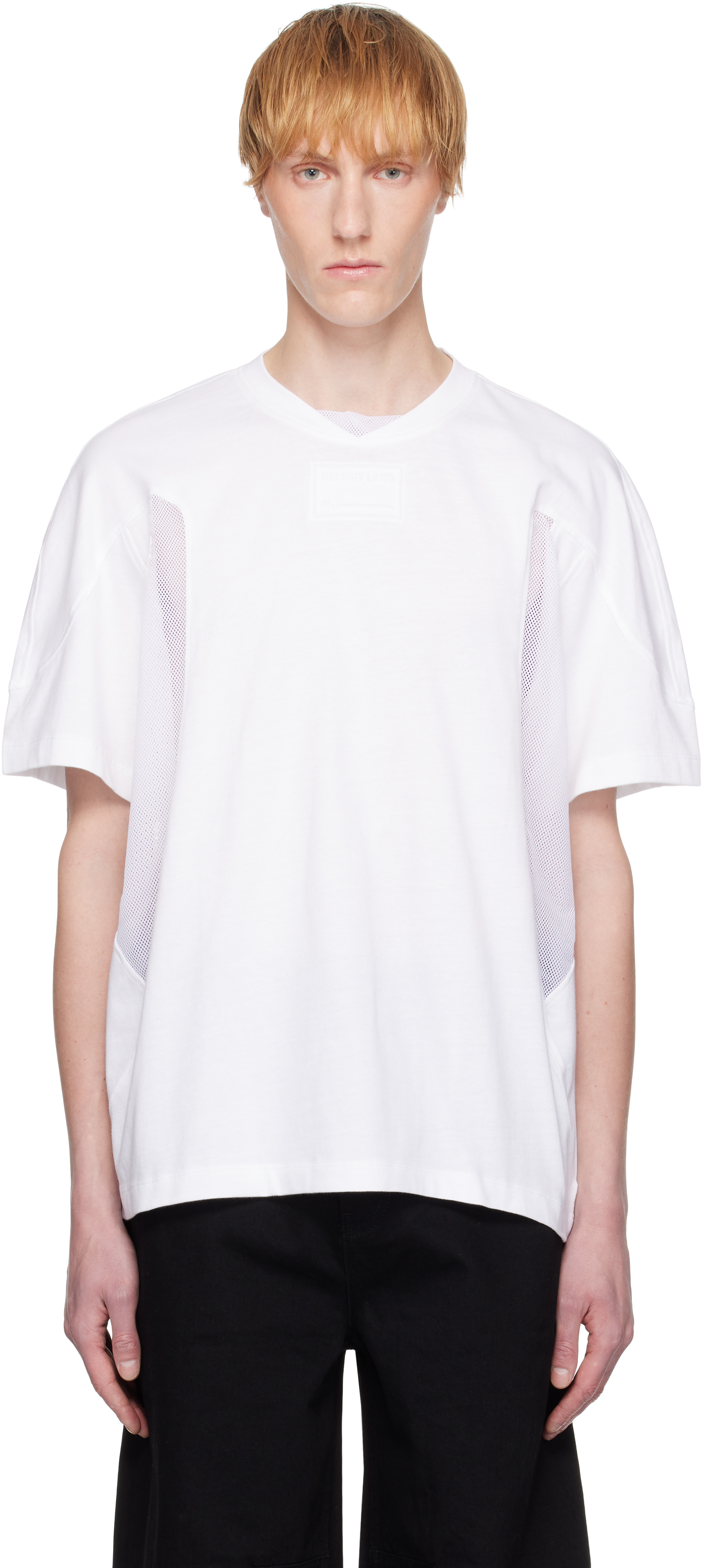 Helmut Lang White Sport T-shirt