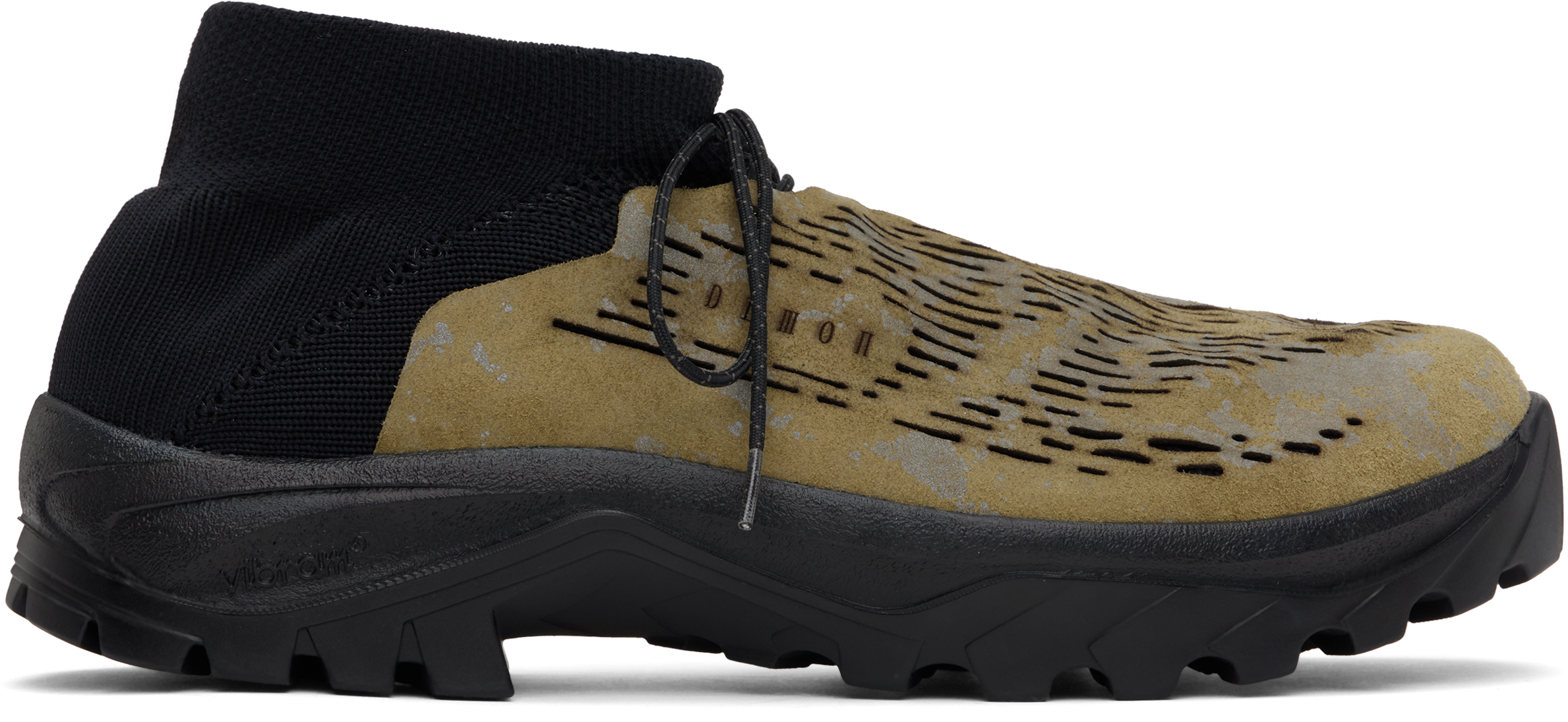 【関税込み】DEMON SSENSE限定 タン Cambriana スニーカー SSENSE Exclusive Tan Cambriana Sneakers by DEMON on Sale