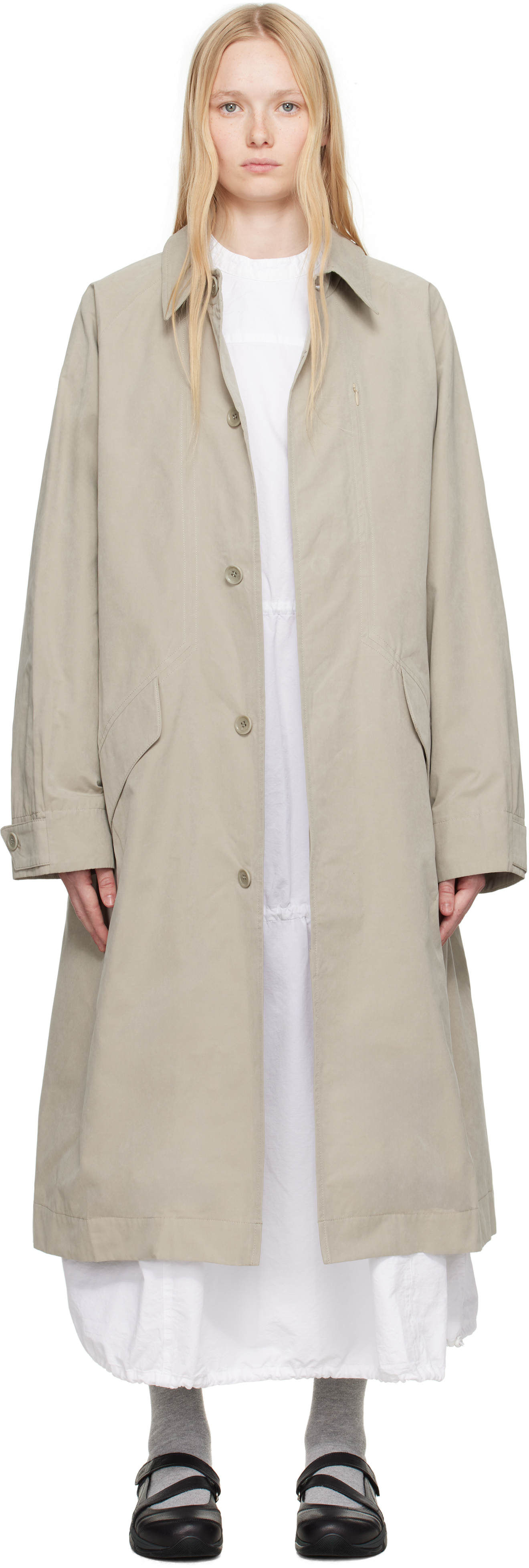 Khaki Tyrell Trench Coat